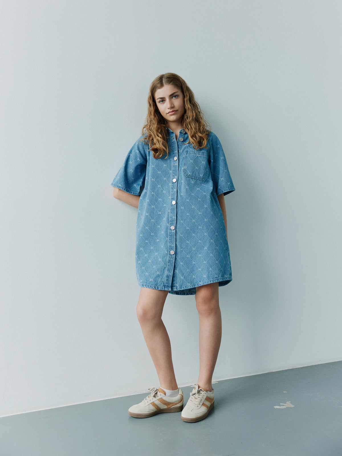 Sofie Schnoor YOUNG MayaSY Dress Dress 5002 Denim blue
