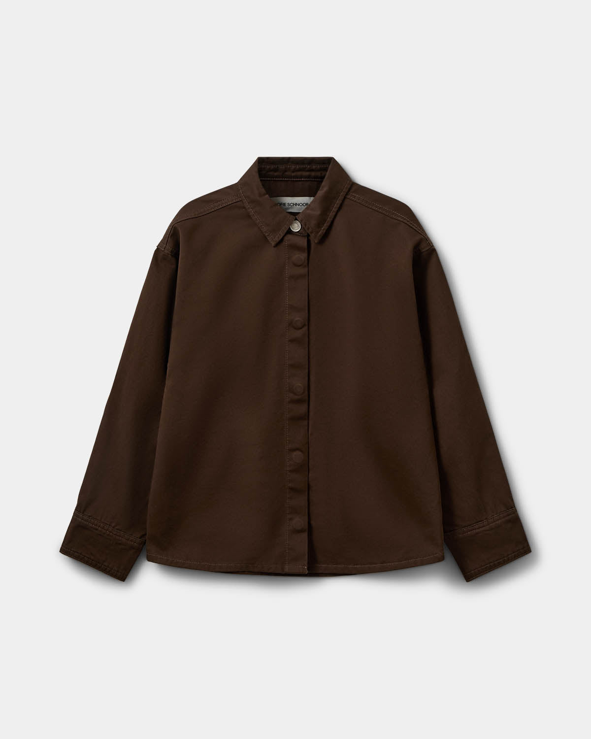 Sofie Schnoor YOUNG NASHSY SHIRT Shirt 7080 Dark brown