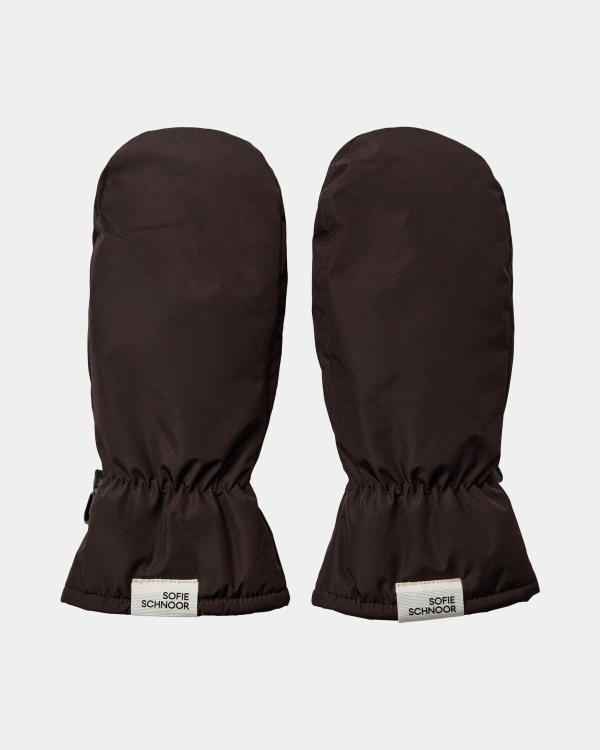 Sofie Schnoor YOUNG NOVIESY MITTENS Mittens 7080 Dark brown