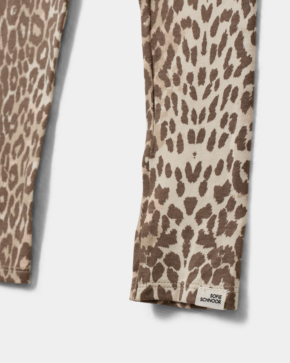 Sofie Schnoor KIDS NalineKB Leggings Leggings 9137 AOP Beige Leopard
