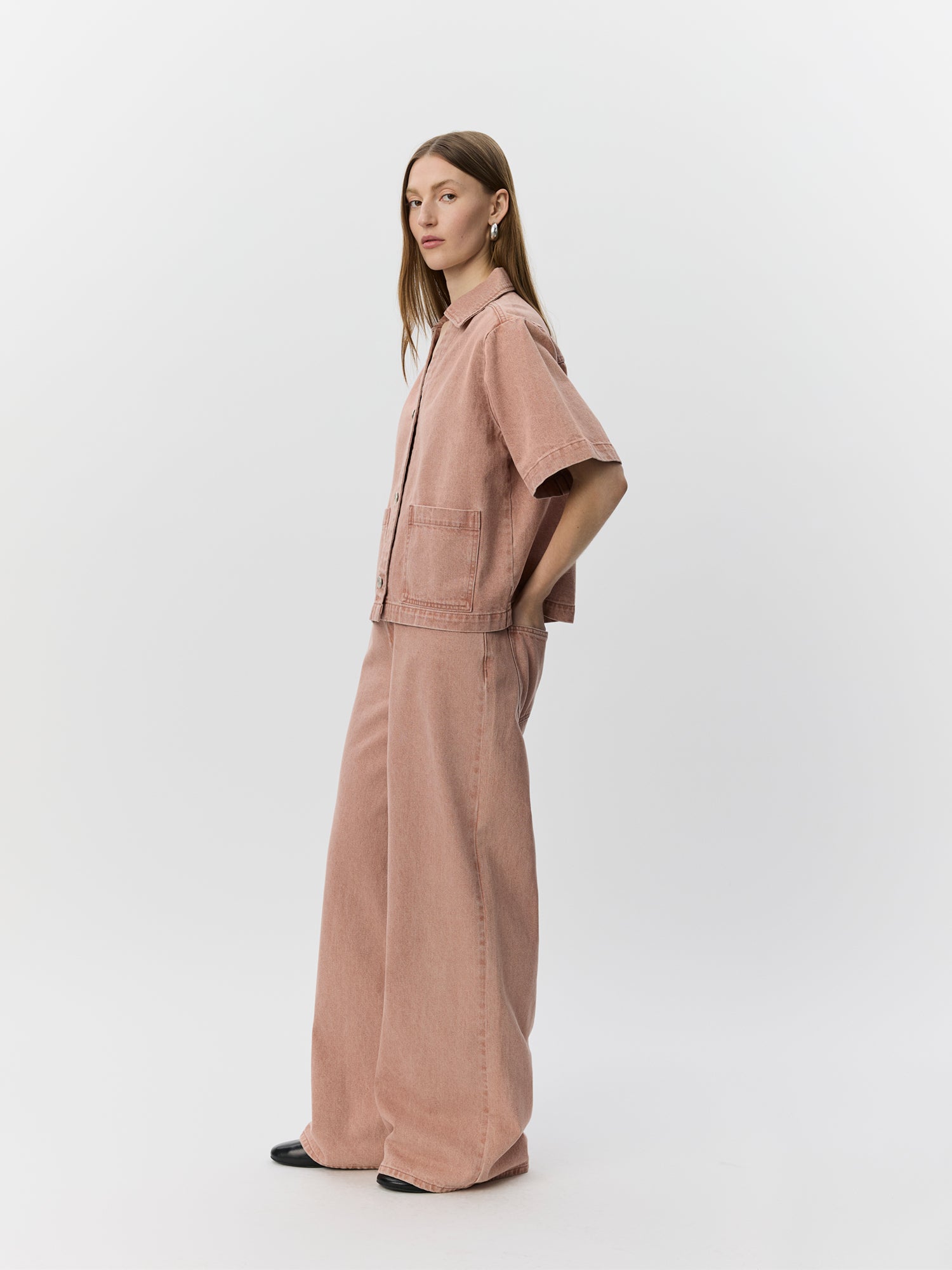 Sofie Schnoor WOMEN OZZISW WIDE LEG JEANS Jeans 9102 Rose Denim