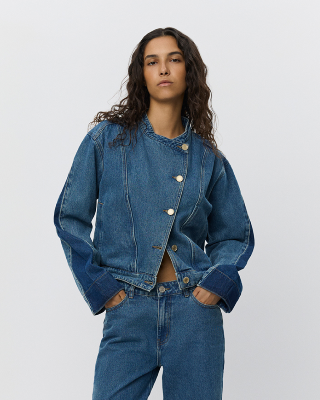 Sofie Schnoor WOMEN PAMELASW JACKET Jacket 5055 Denim blue
