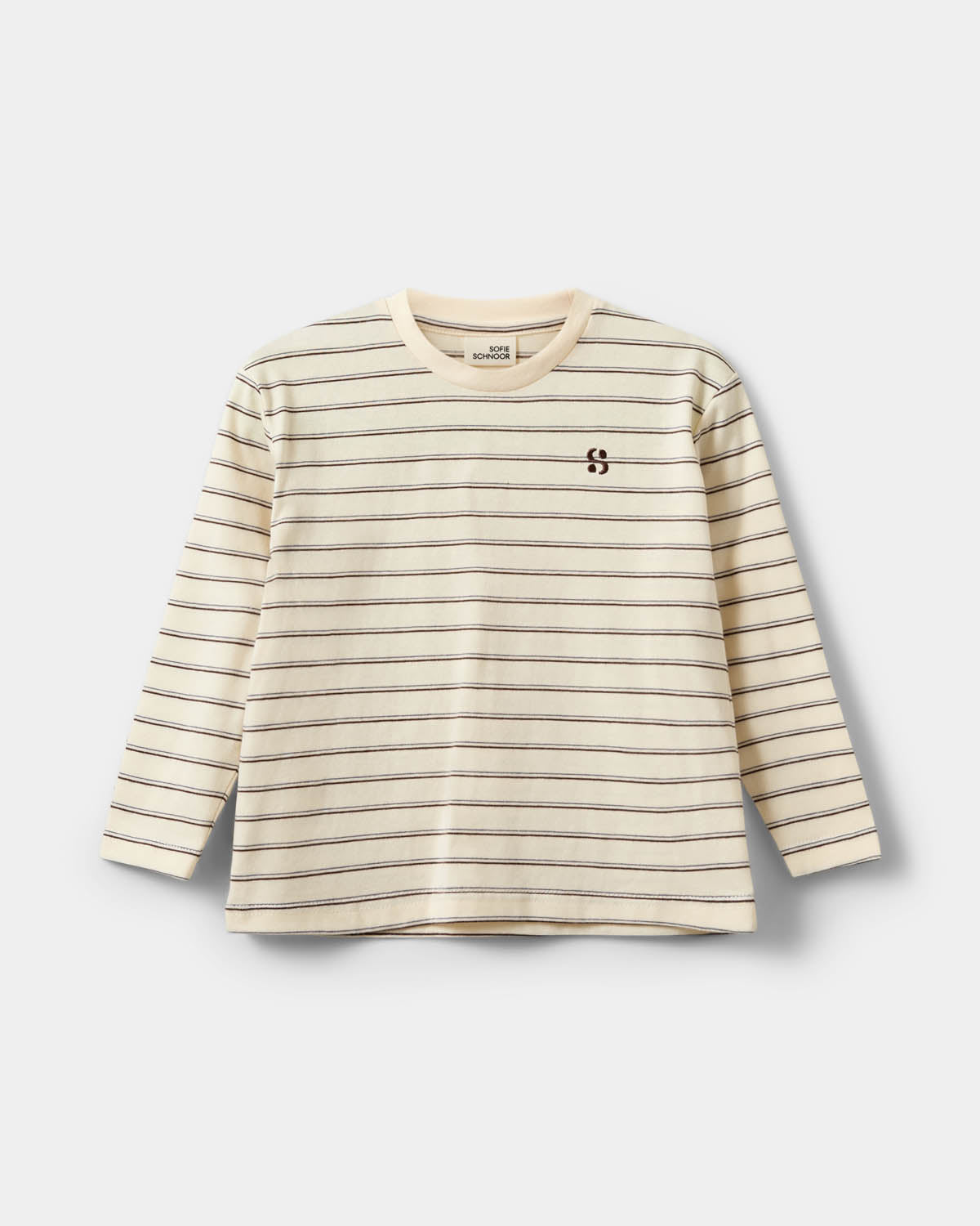 Sofie Schnoor KIDS PENILLAKB T-SHIRT LONG SLEEVE T-shirt Long Sleeve 0140 Off White Striped