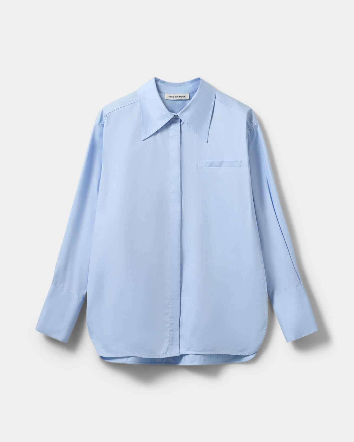 Sofie Schnoor WOMEN PERLASW POPLIN SHIRT Shirt 5063 Light blue