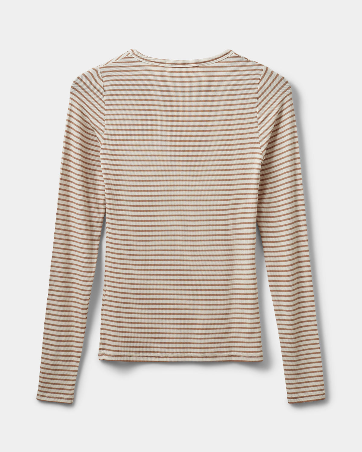 Sofie Schnoor WOMEN PETRICIASW STRIPE T-SHIRT LONG SLEEVE T-shirt Long Sleeve 7120 Beige Striped