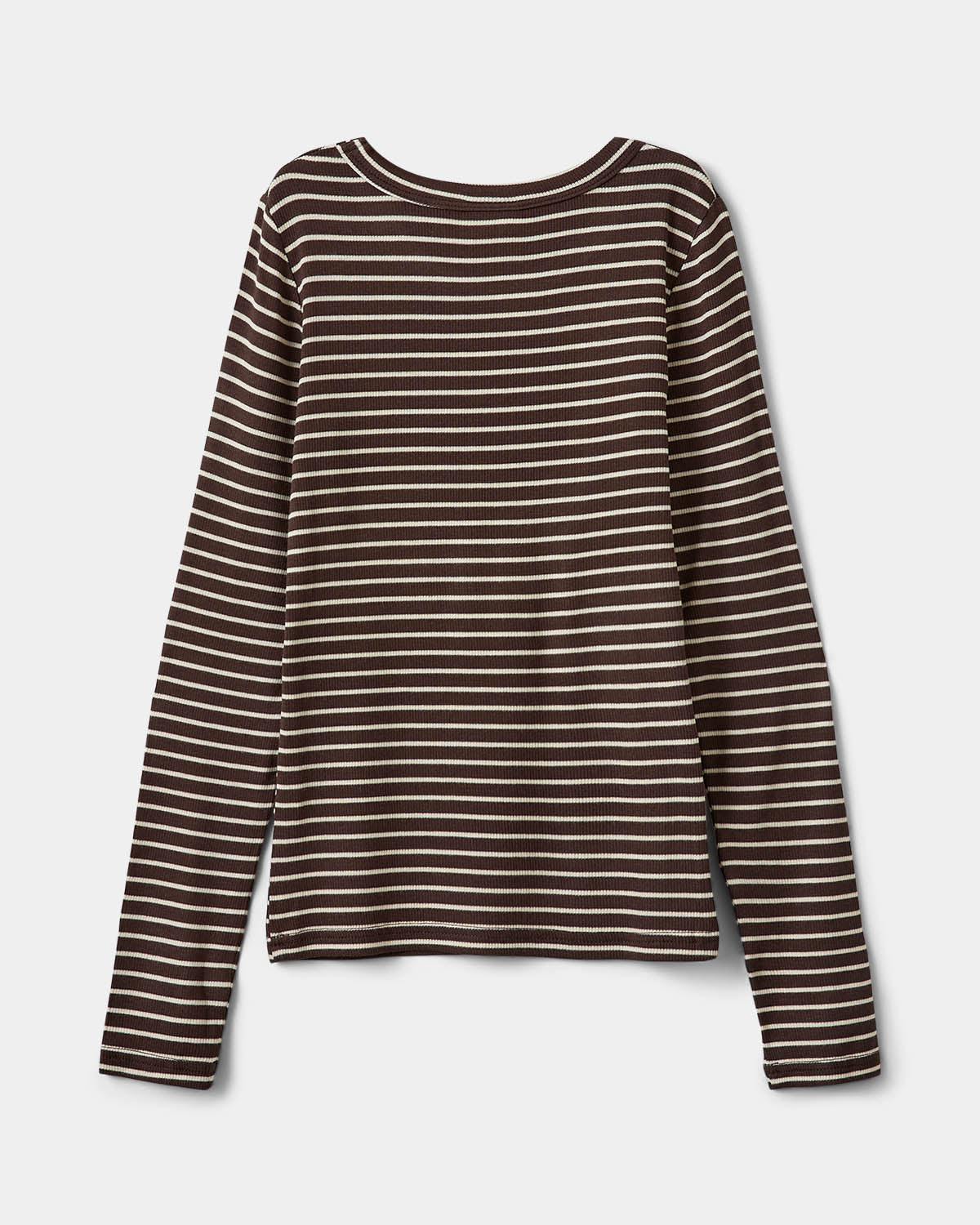 Sofie Schnoor YOUNG PETRICIASY LS T-SHIRT T-shirt 7113 Brown Striped