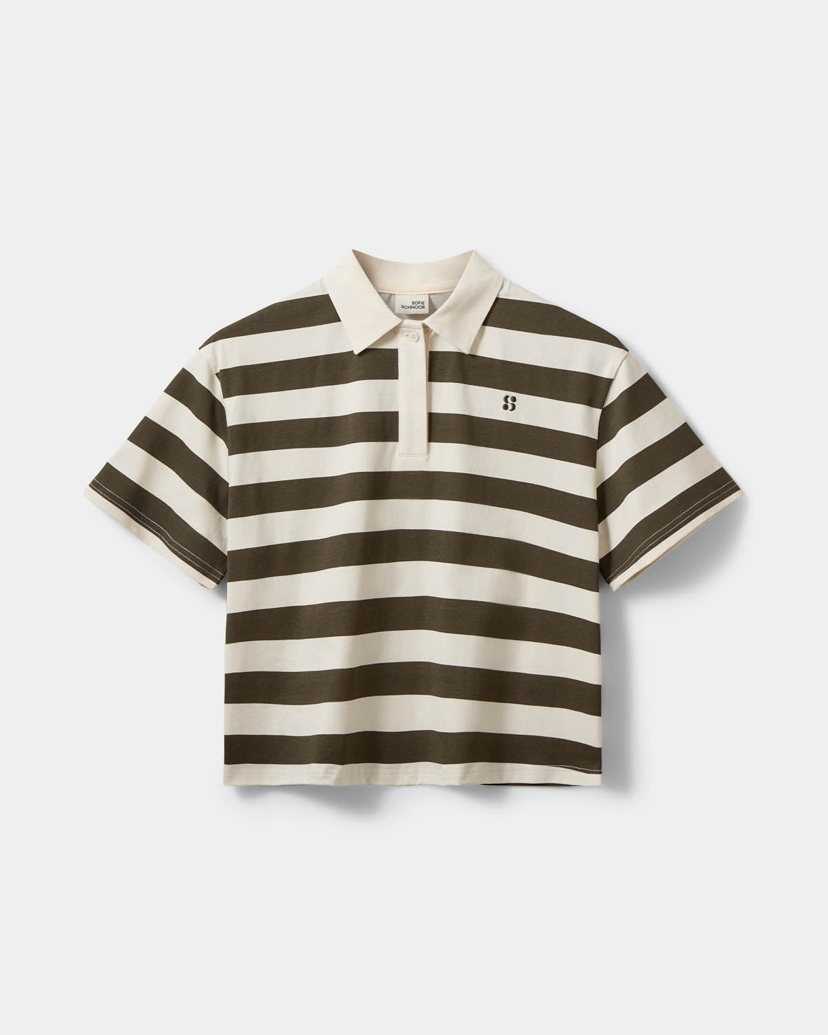 Sofie Schnoor YOUNG PILSY POLO Sweatshirt 7113 Brown Striped