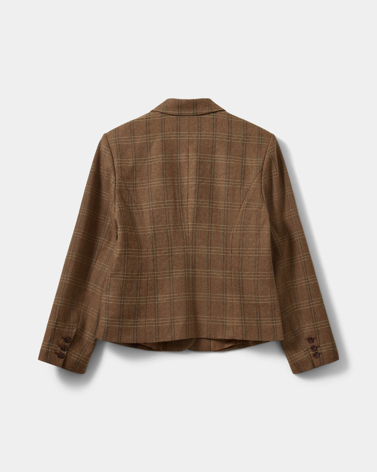 Sofie Schnoor WOMEN POPPYSW CHECKED BLAZER Blazer 9143 Maple Brown Check