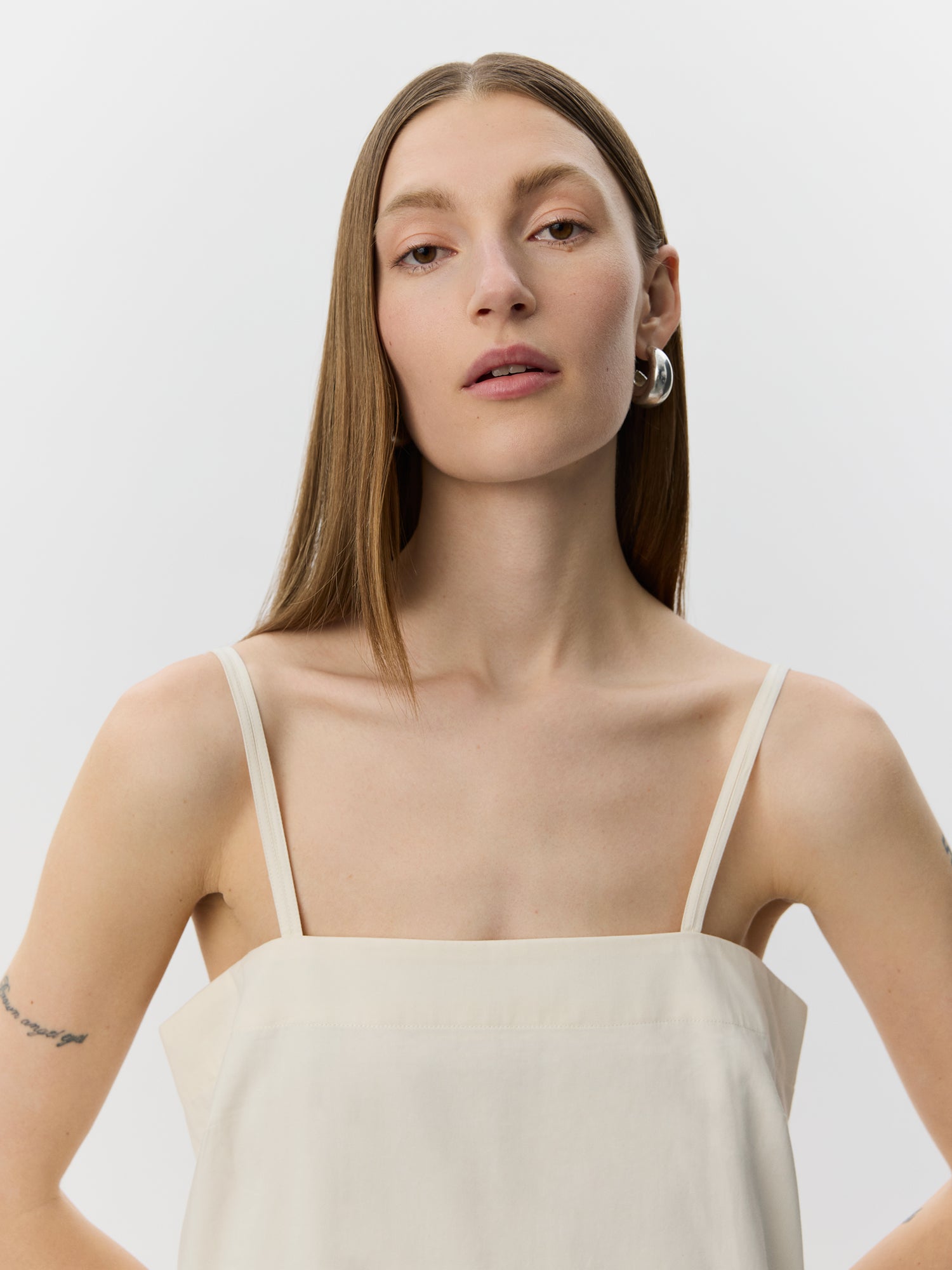 Sofie Schnoor WOMEN RAINESW DOUBLE LAYERED DRESS Dress 0159 Cream White