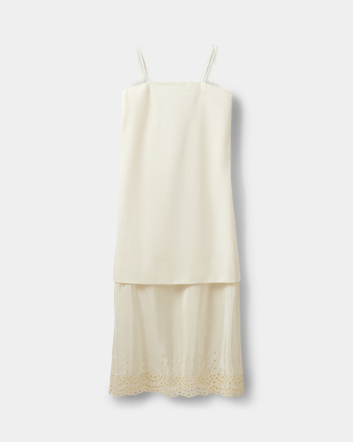 Sofie Schnoor WOMEN RAINESW DOUBLE LAYERED DRESS Dress 0159 Cream White