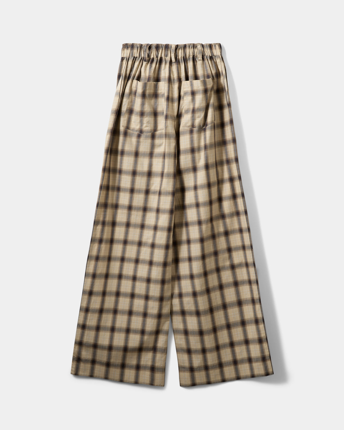 Sofie Schnoor WOMEN REINESW CHECK WIDE LEG TROUSERS Trousers 8040 Grey check