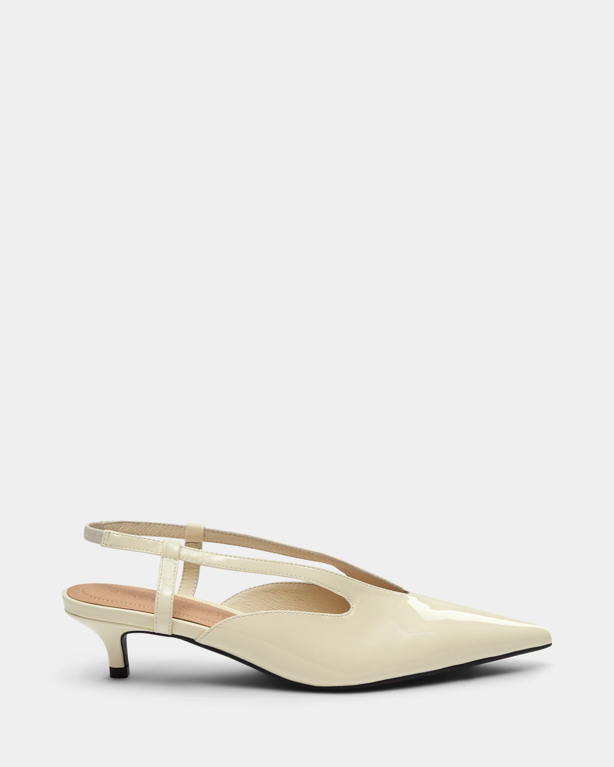 Sofie Schnoor WOMEN RILLSW PATENT HEELED SHOES Heeled shoes 2042 Butter Yellow