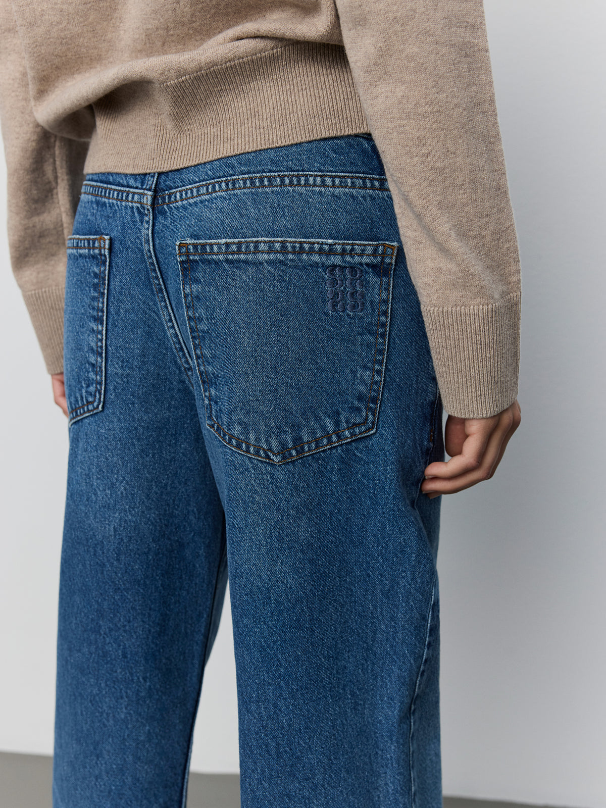 Sofie Schnoor WOMEN RIOSW MID WAIST JEANS Jeans 5055 Denim blue