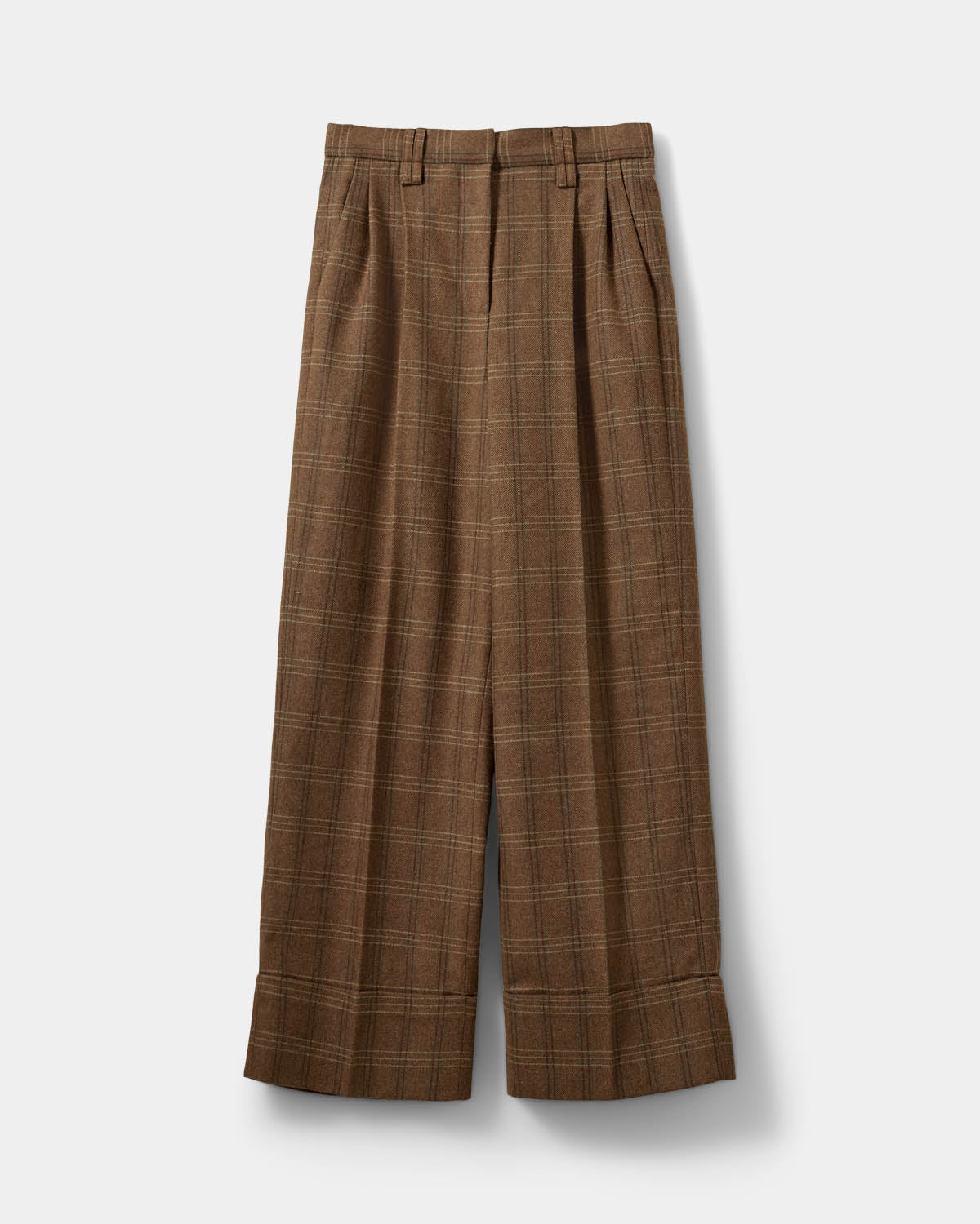 Sofie Schnoor WOMEN ROSANASW CHECKED TROUSERS Trousers 9143 Maple Brown Check