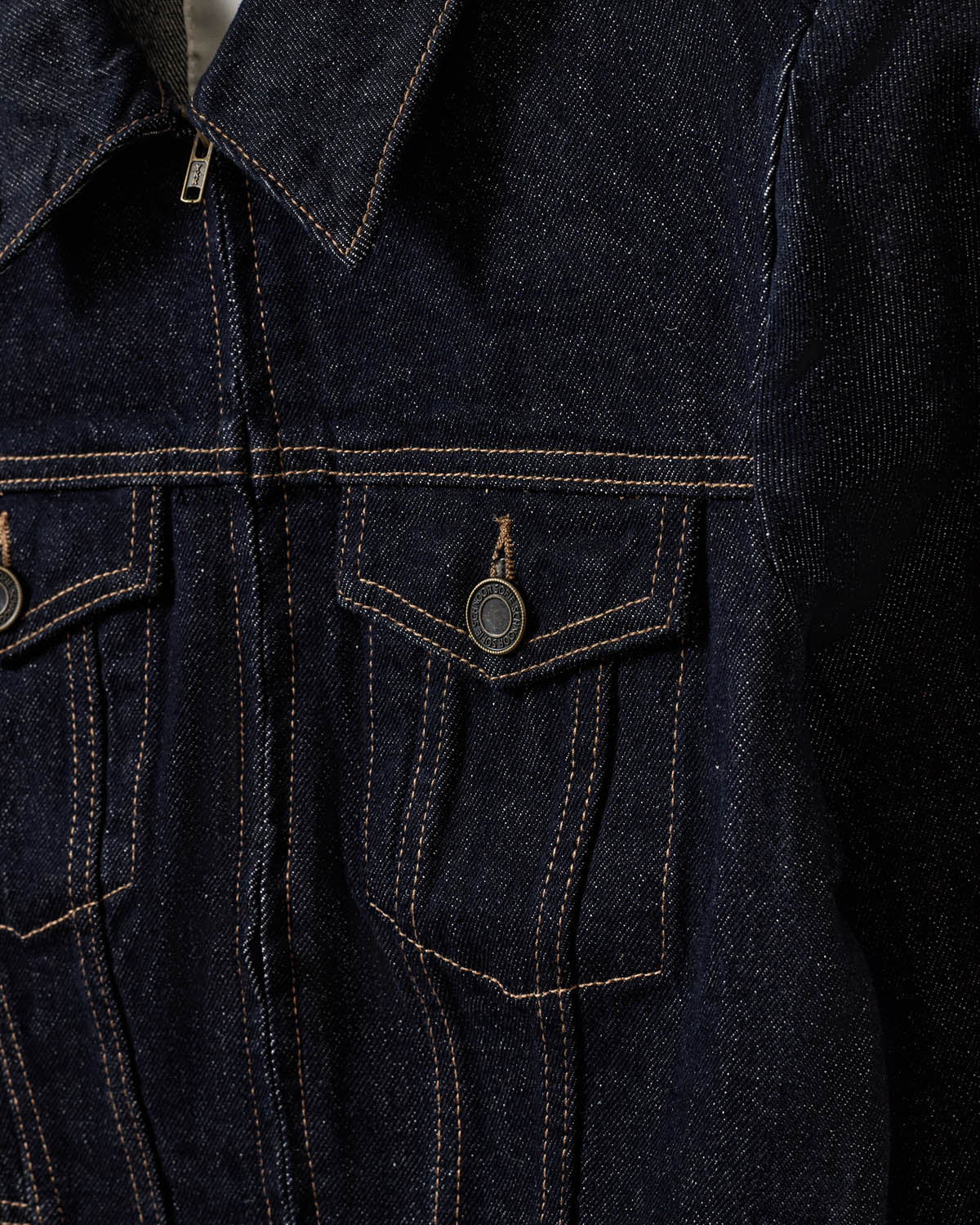 Sofie Schnoor WOMEN SAVAKISW RAW DENIM JACKET Jacket 5090 Dark denim blue