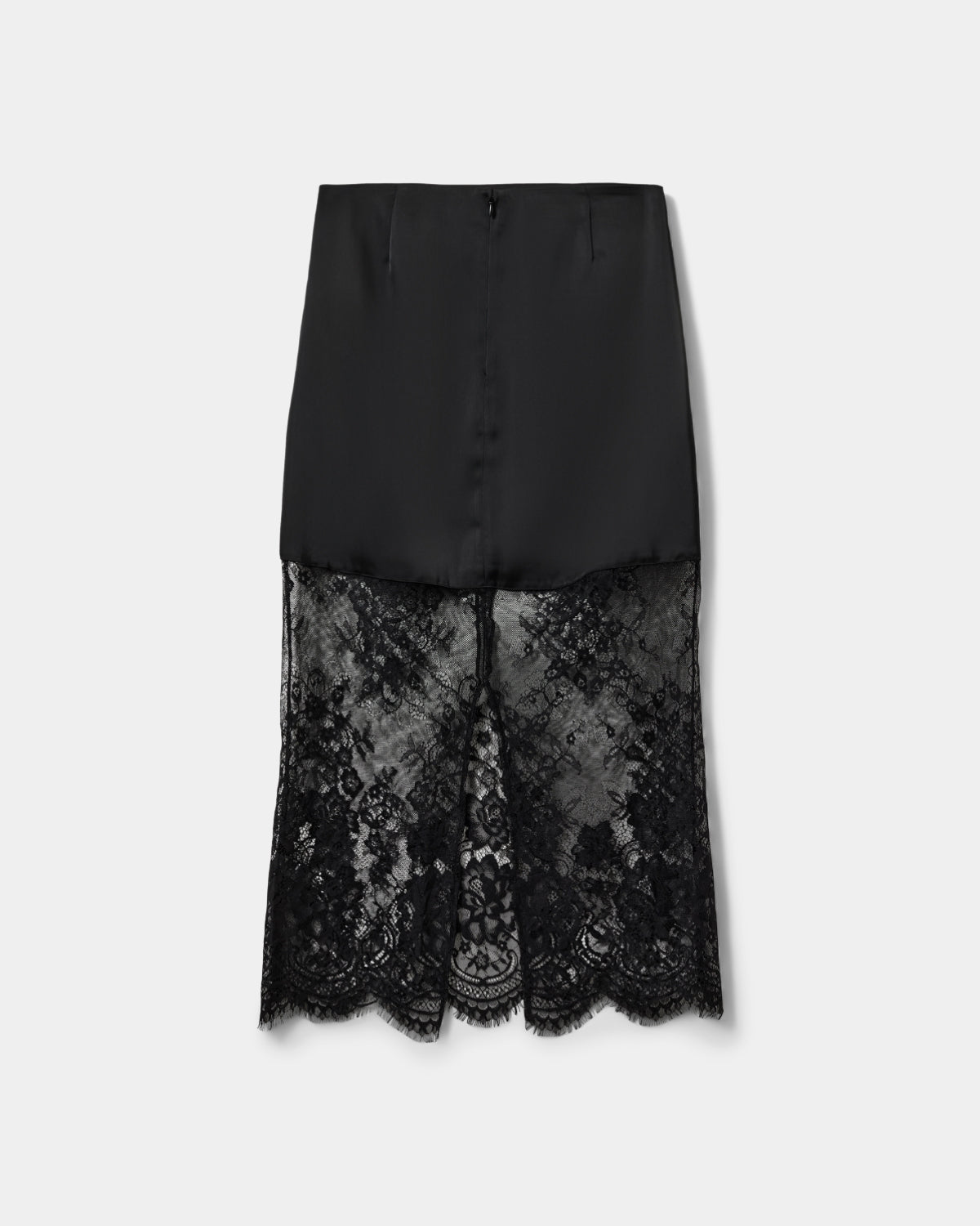 Sofie Schnoor WOMEN SELENESW SATIN MAXI SKIRT Skirt 1000 Black