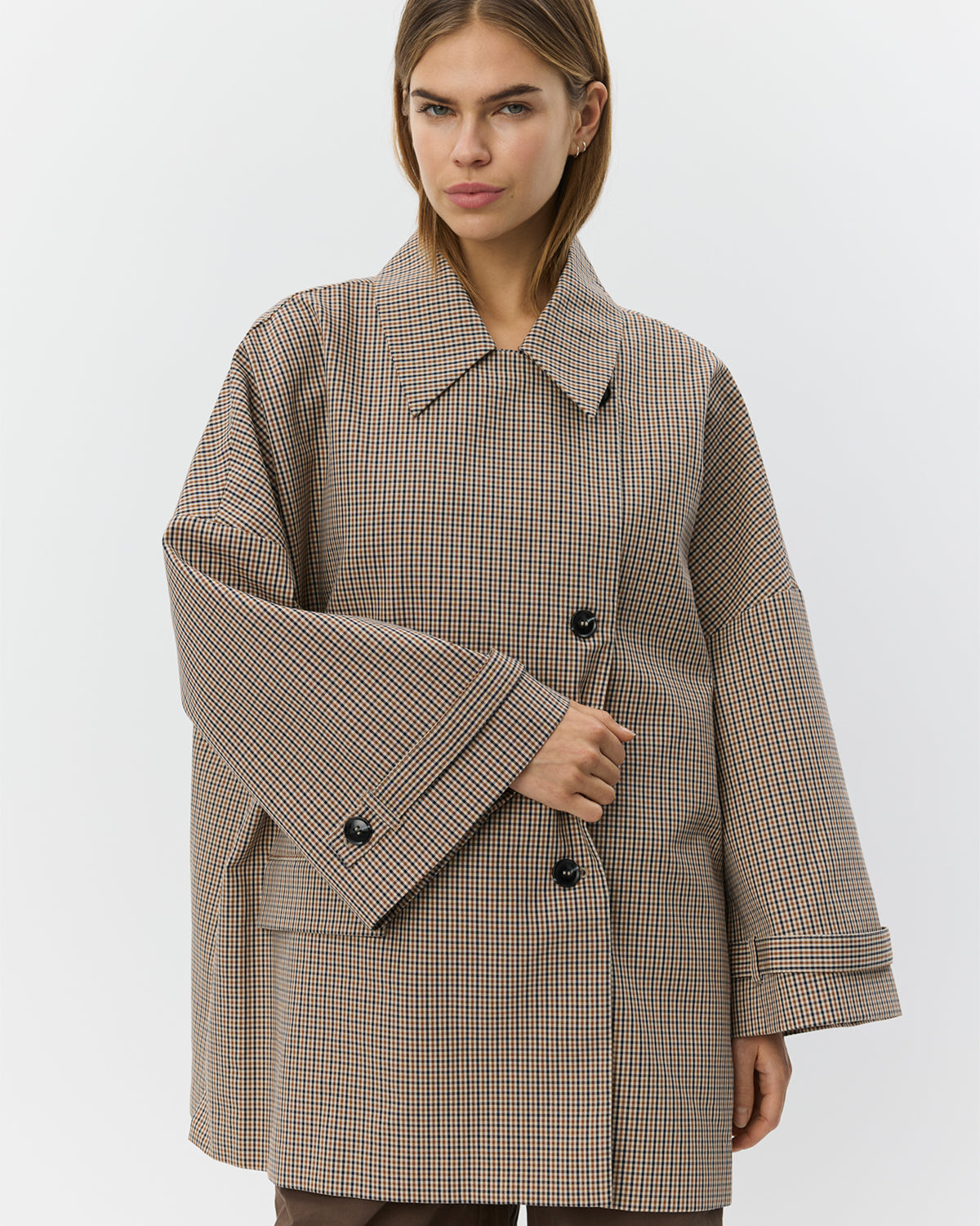 Sofie Schnoor WOMEN SELINASW OVERSIZE CHECK JACKET Jacket 9064 Check