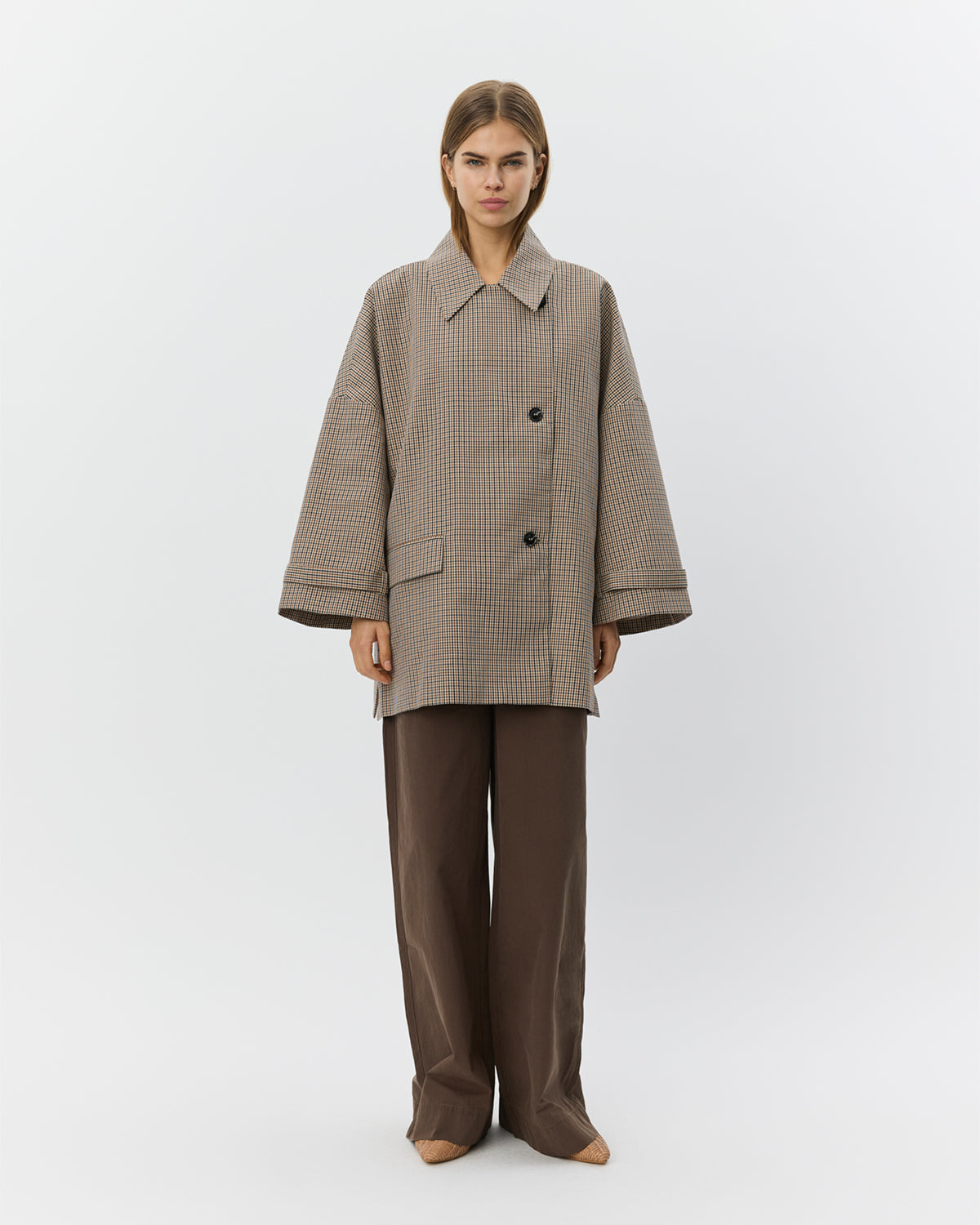 Sofie Schnoor WOMEN SELINASW OVERSIZE CHECK JACKET Jacket 9064 Check
