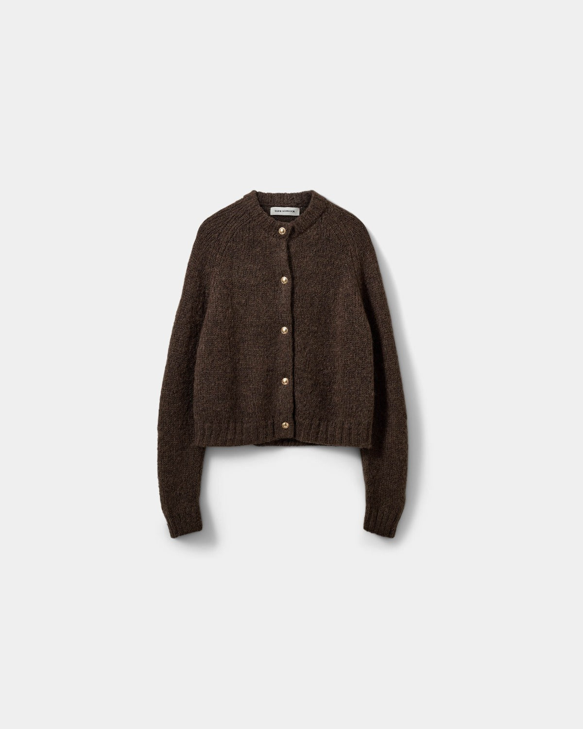 Sofie Schnoor WOMEN SELMASW KNIT CARDIGAN Cardigan 7025 Dark brown