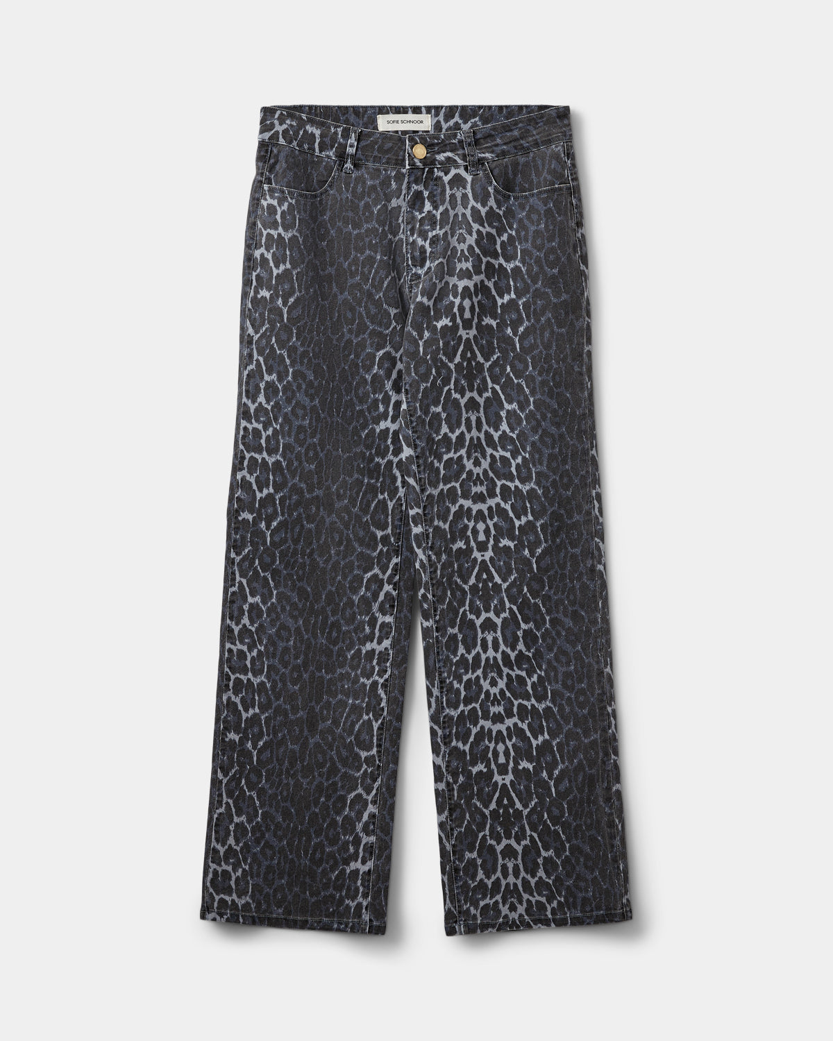 Sofie Schnoor WOMEN SIENNASW LEOPARD TROUSERS Trousers 5036 Blue