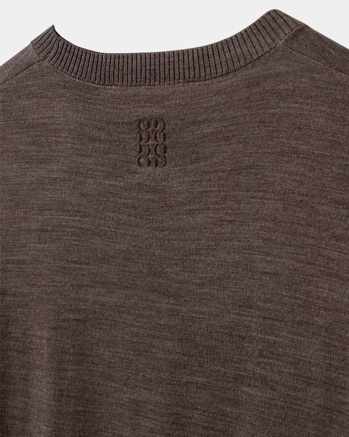 Sofie Schnoor WOMEN SORELLASW SHORT SLEEVE KNIT BLOUSE Blouse 7071 Brown melange