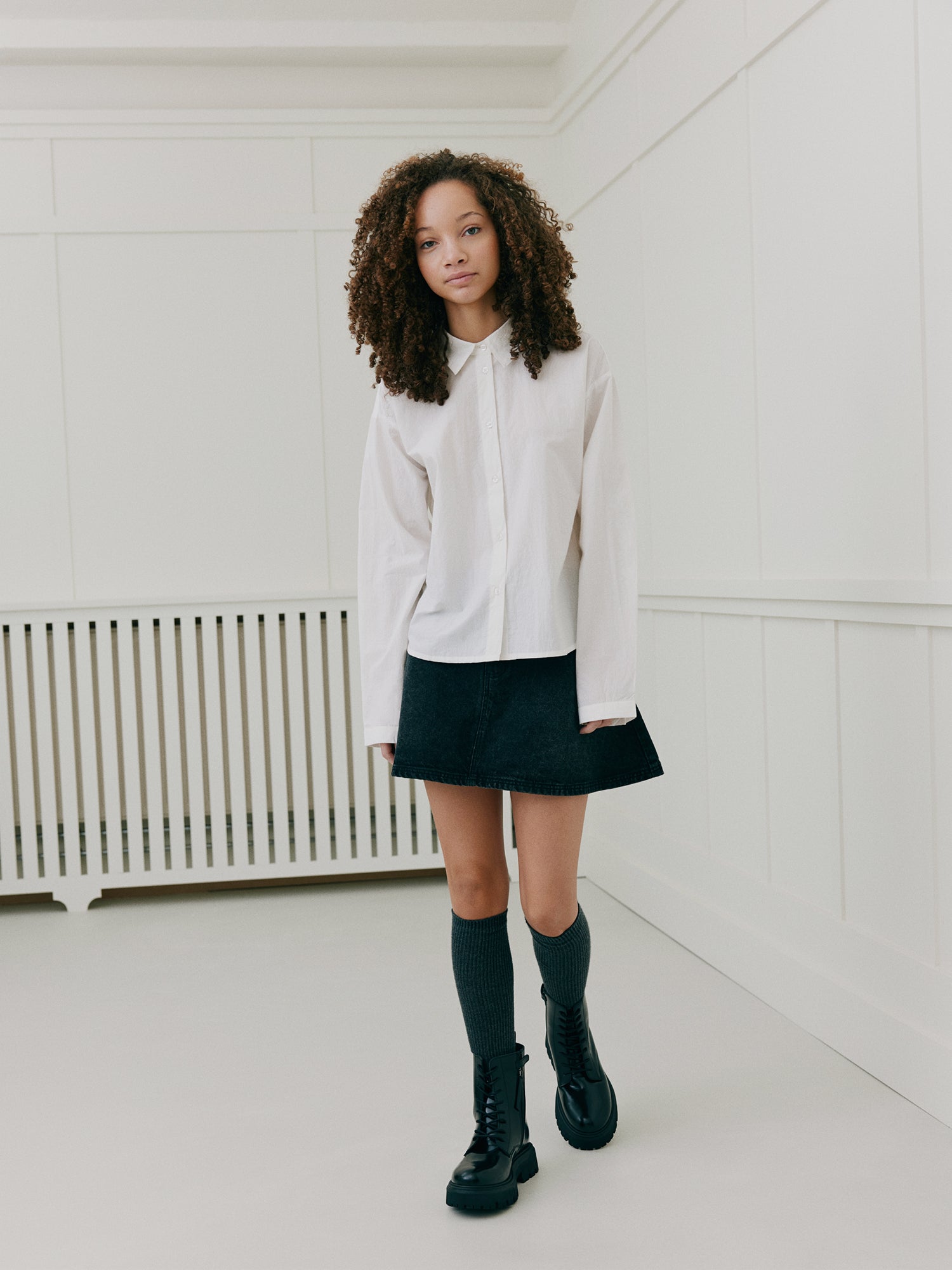 Sofie Schnoor YOUNG SYLVIASY SHIRT Shirt 0101 Off white