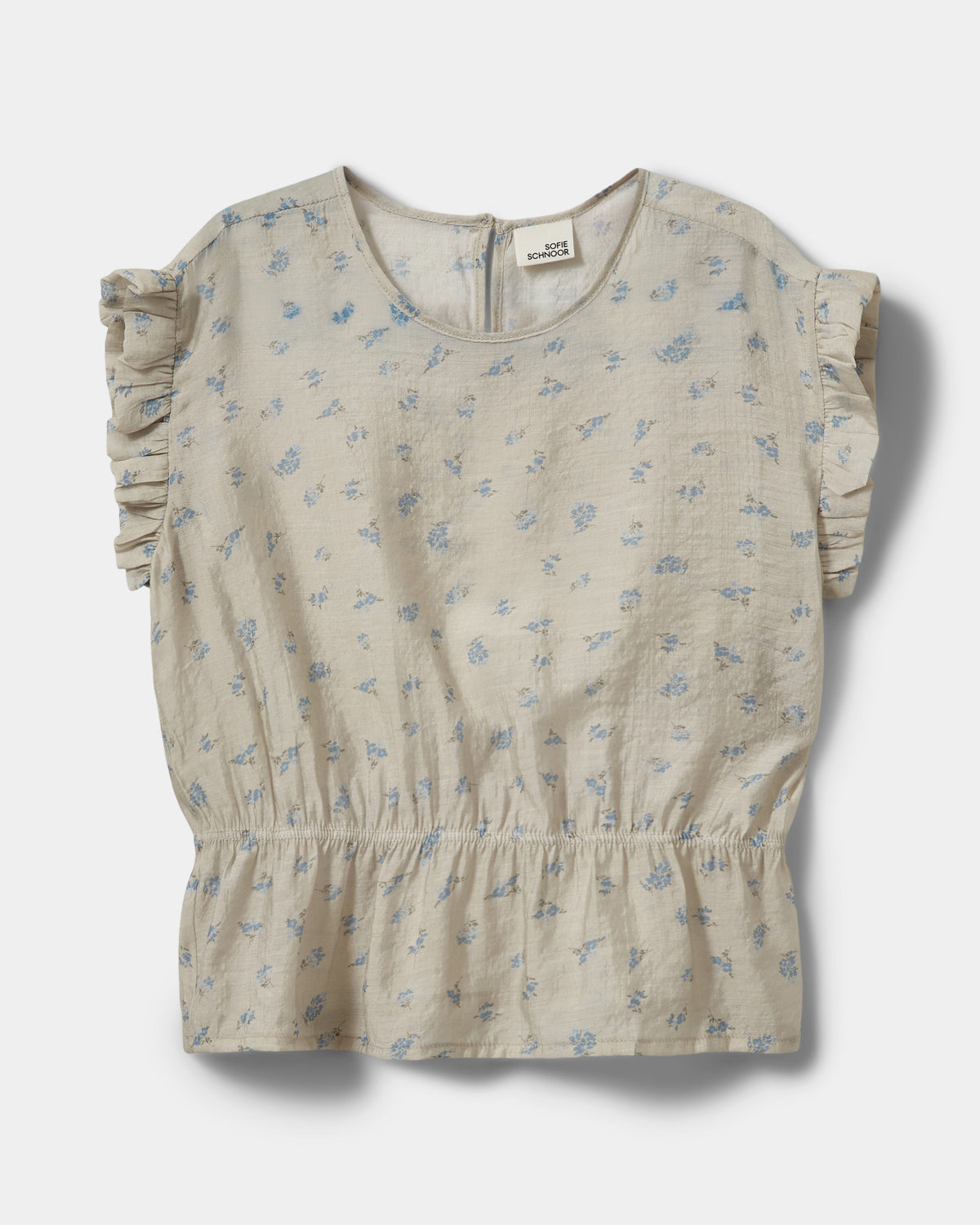 Sofie Schnoor YOUNG SamilaSY Top Shirt 5020 Blue AOP