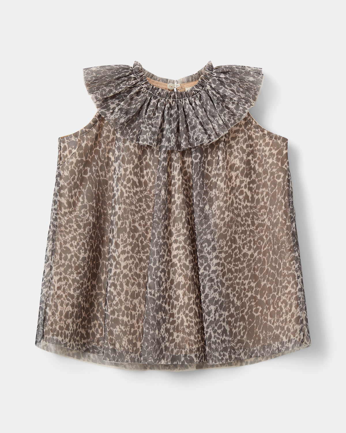 Sofie Schnoor KIDS SoniaKB Dress Dress 9140 AOP Leo Light Sand