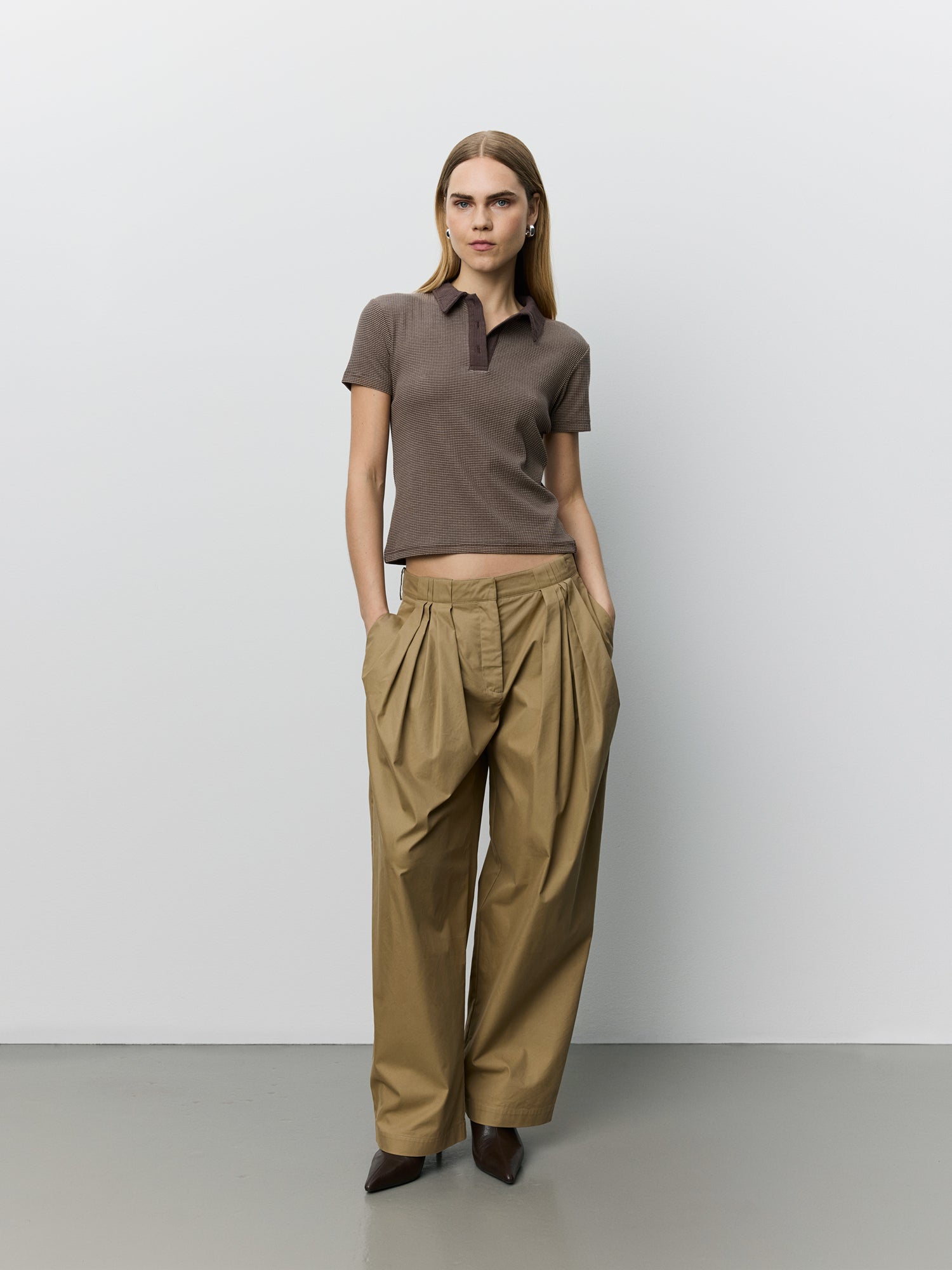 Sofie Schnoor WOMEN TAMARASW BARREL TROUSERS Trousers 7055 Light brown