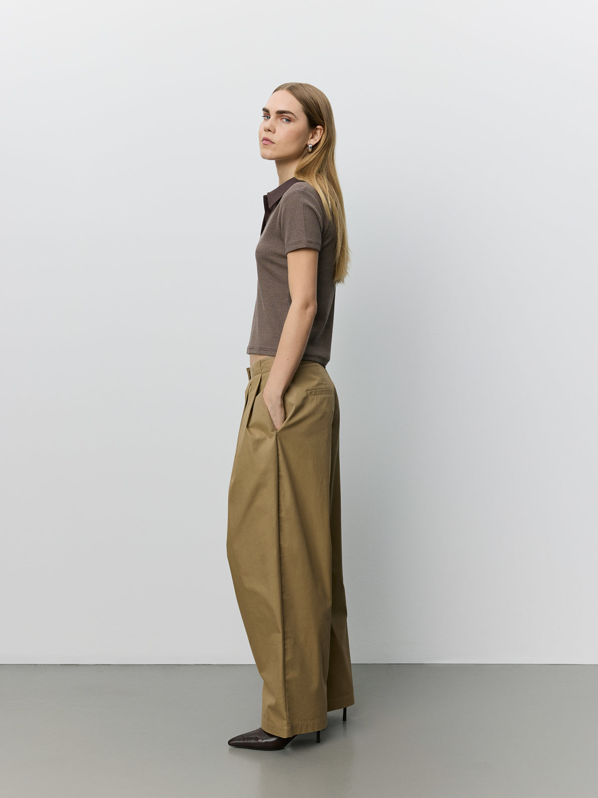 Sofie Schnoor WOMEN TAMARASW BARREL TROUSERS Trousers 7055 Light brown