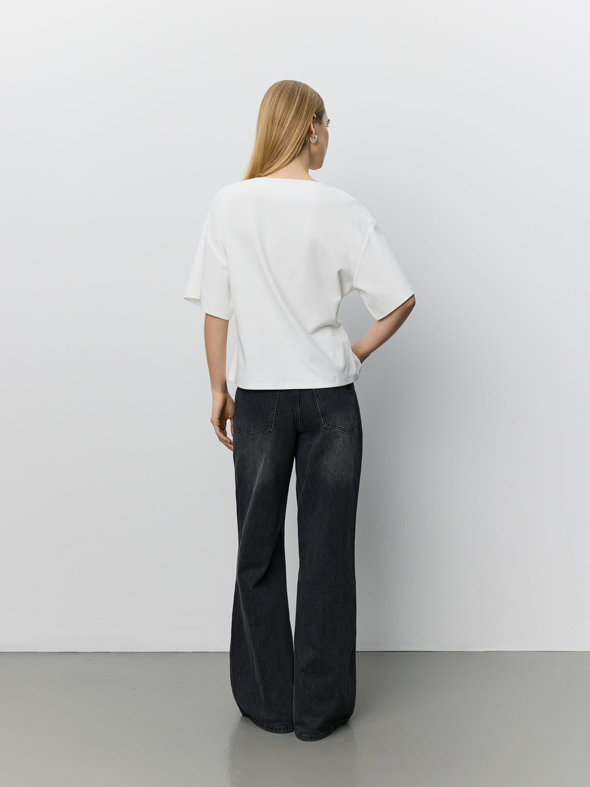 Sofie Schnoor WOMEN TEASW BOATNECK T-SHIRT T-shirt 0101 Off white