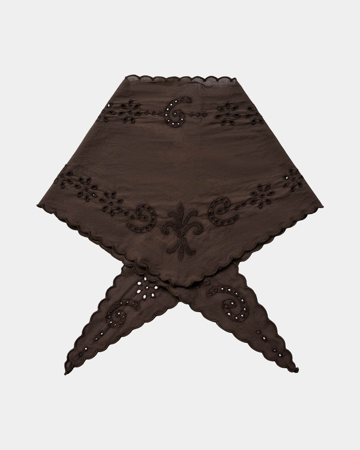 Sofie Schnoor WOMEN THEASW SCARF Scarf 7080 Dark brown