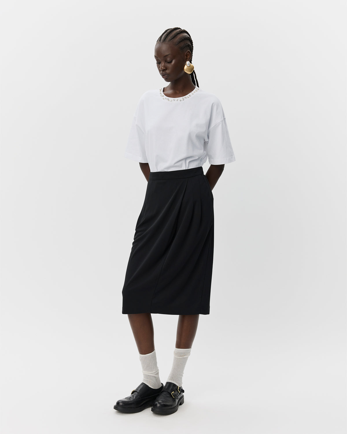 Sofie Schnoor WOMEN THEASW SKIRT Skirt 1000 Black