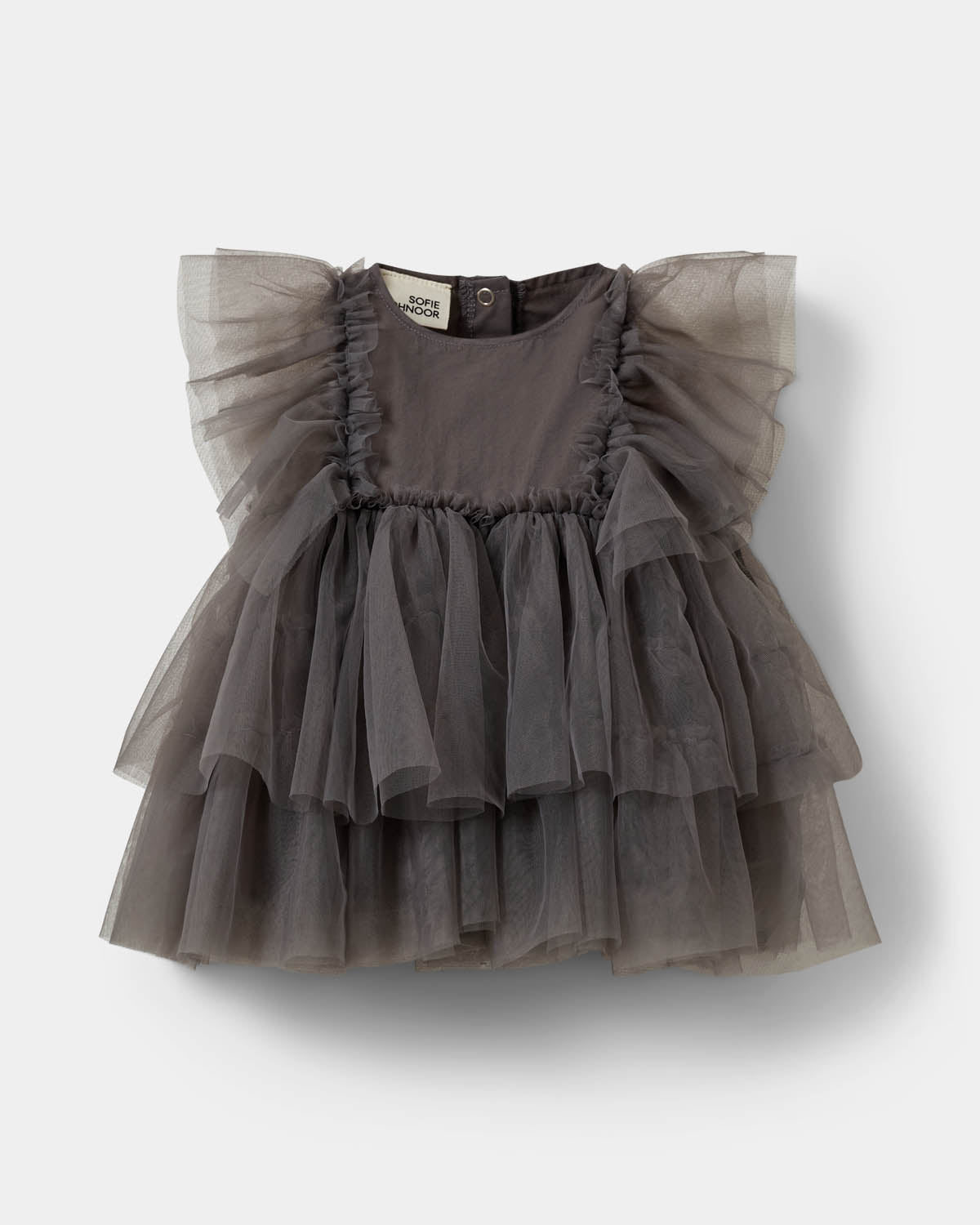 Sofie Schnoor KIDS THERESSAKB DRESS Dress 8006 Grey