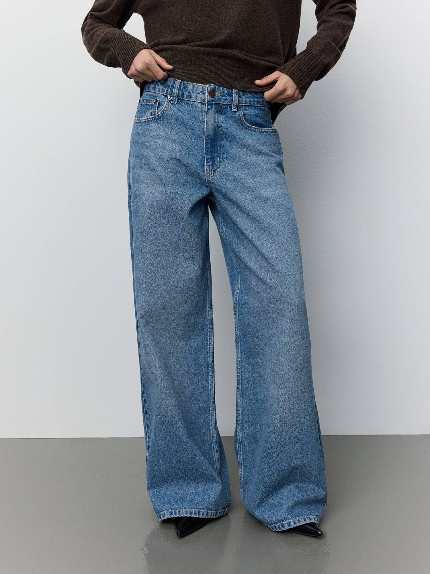 Sofie Schnoor WOMEN VENICESW MID WAIST JEANS Jeans 5055 Denim blue