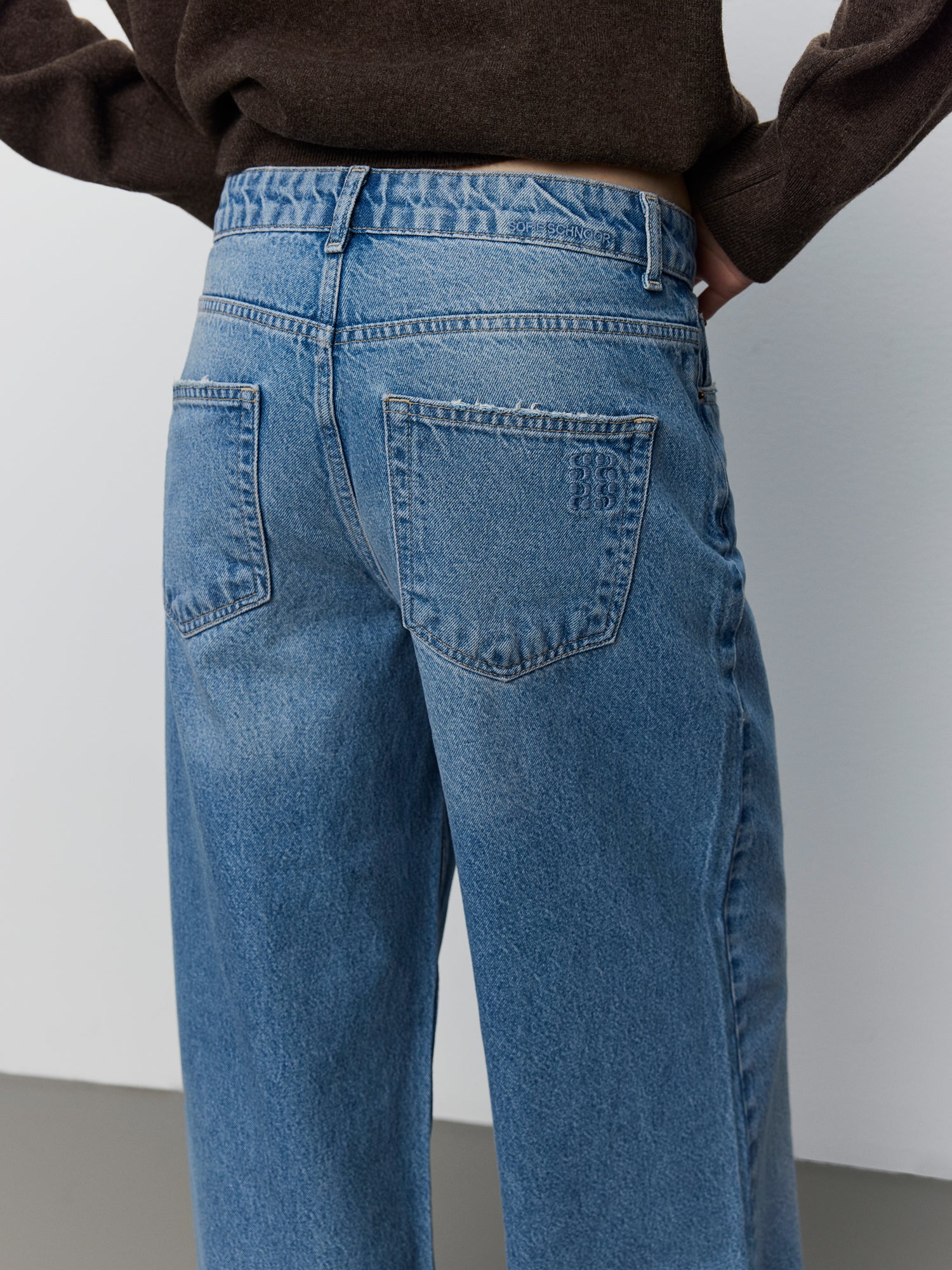 Sofie Schnoor WOMEN VENICESW MID WAIST JEANS Jeans 5055 Denim blue