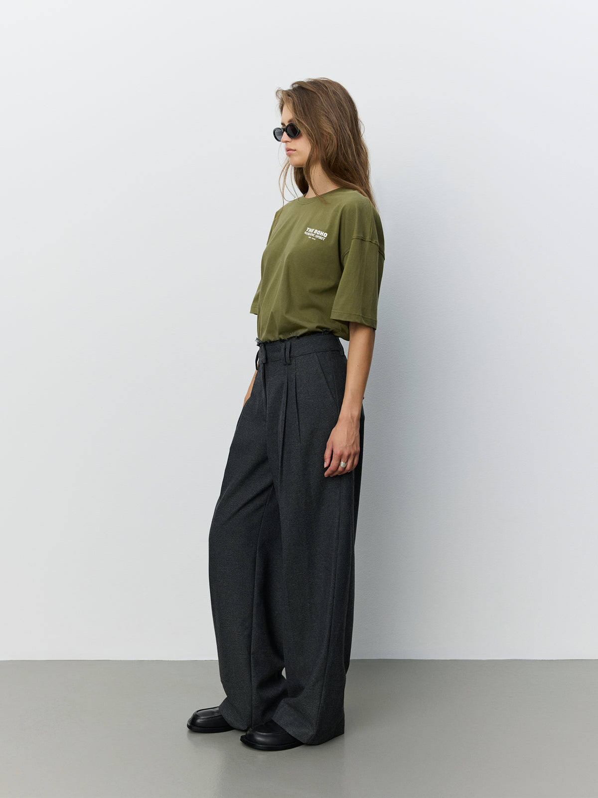 Sofie Schnoor WOMEN VERASW BOXY T-SHIRT T-shirt 3030 Olive green