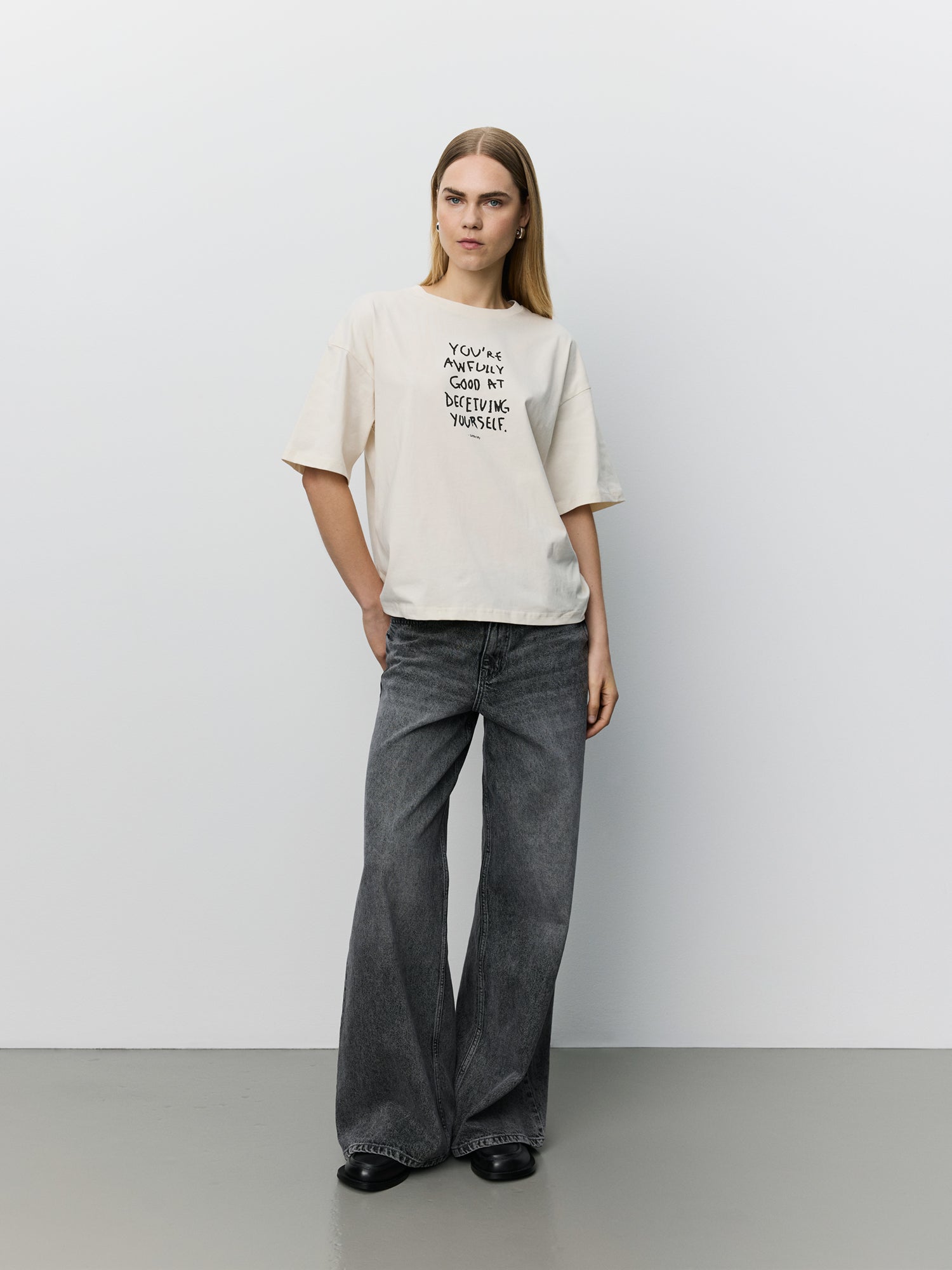 Sofie Schnoor WOMEN VERINASW MOOMIN BOXY T-SHIRT T-shirt 0101 Off white