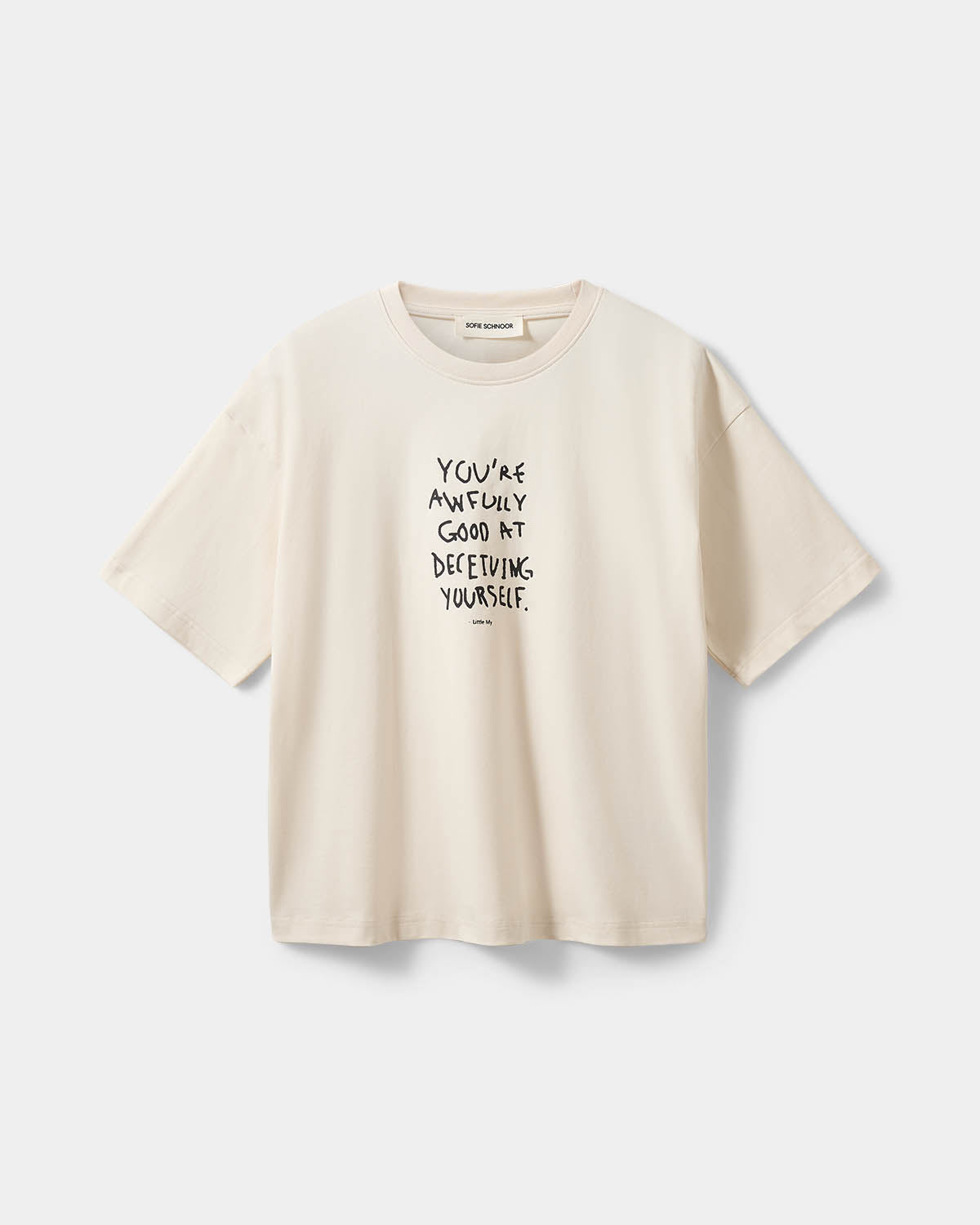 Sofie Schnoor WOMEN VERINASW MOOMIN BOXY T-SHIRT T-shirt 0101 Off white