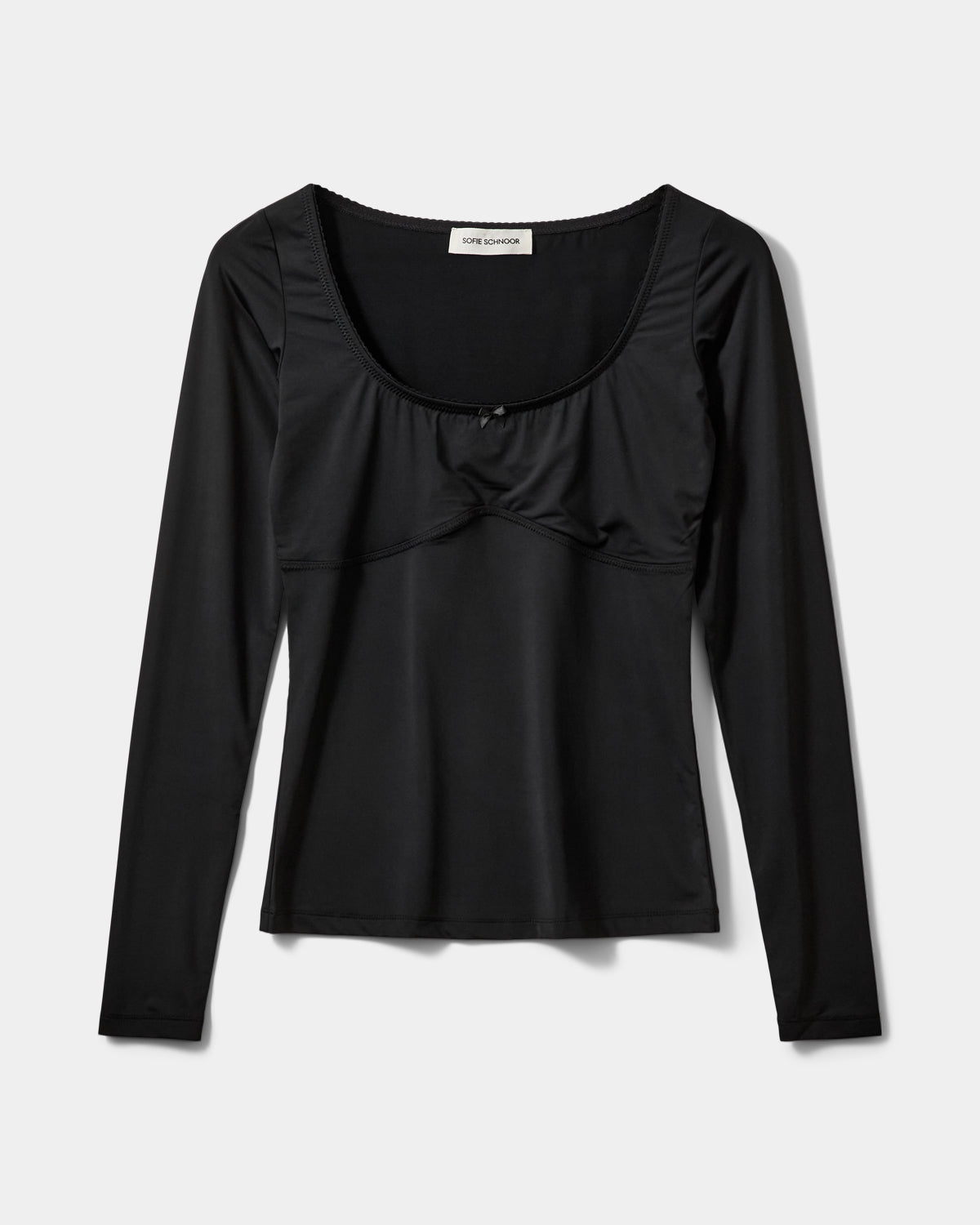 Sofie Schnoor WOMEN VICTORIASW LONG-SLEEVE T-SHIRT T-shirt Long Sleeve 1000 Black