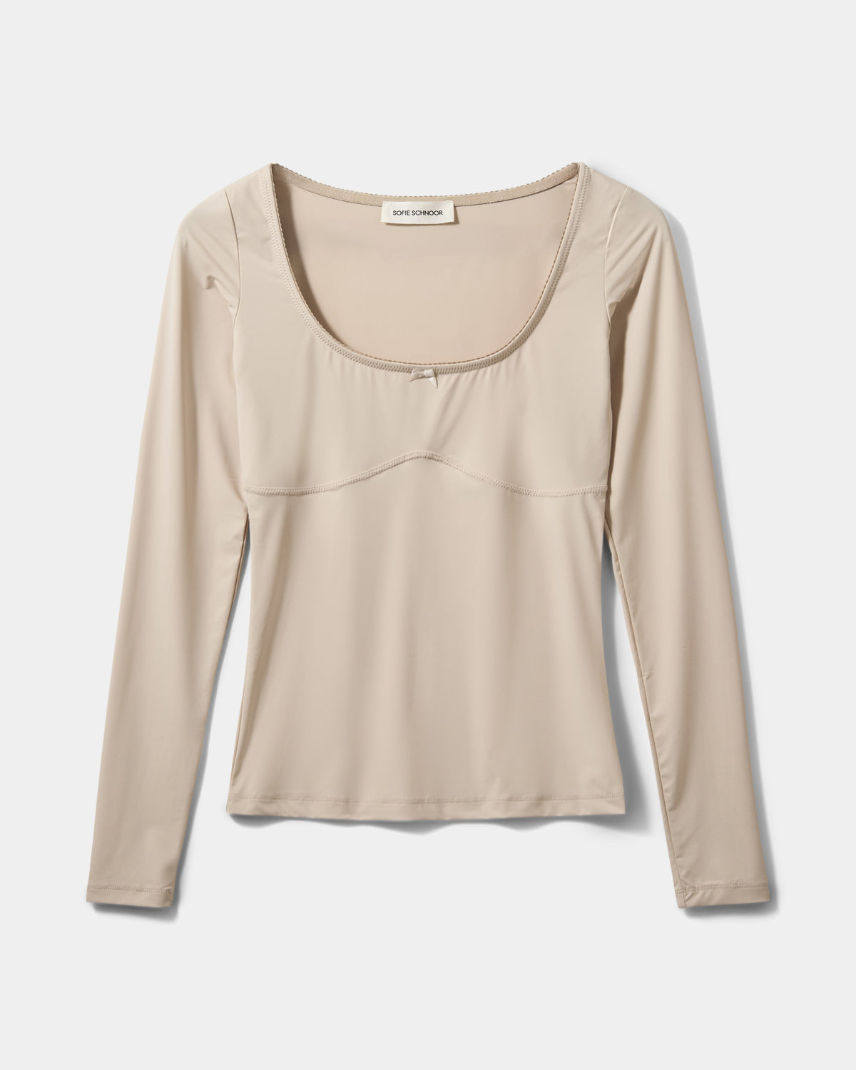 Sofie Schnoor WOMEN VICTORIASW LONG-SLEEVE T-SHIRT T-shirt Long Sleeve 7105 Light Sand