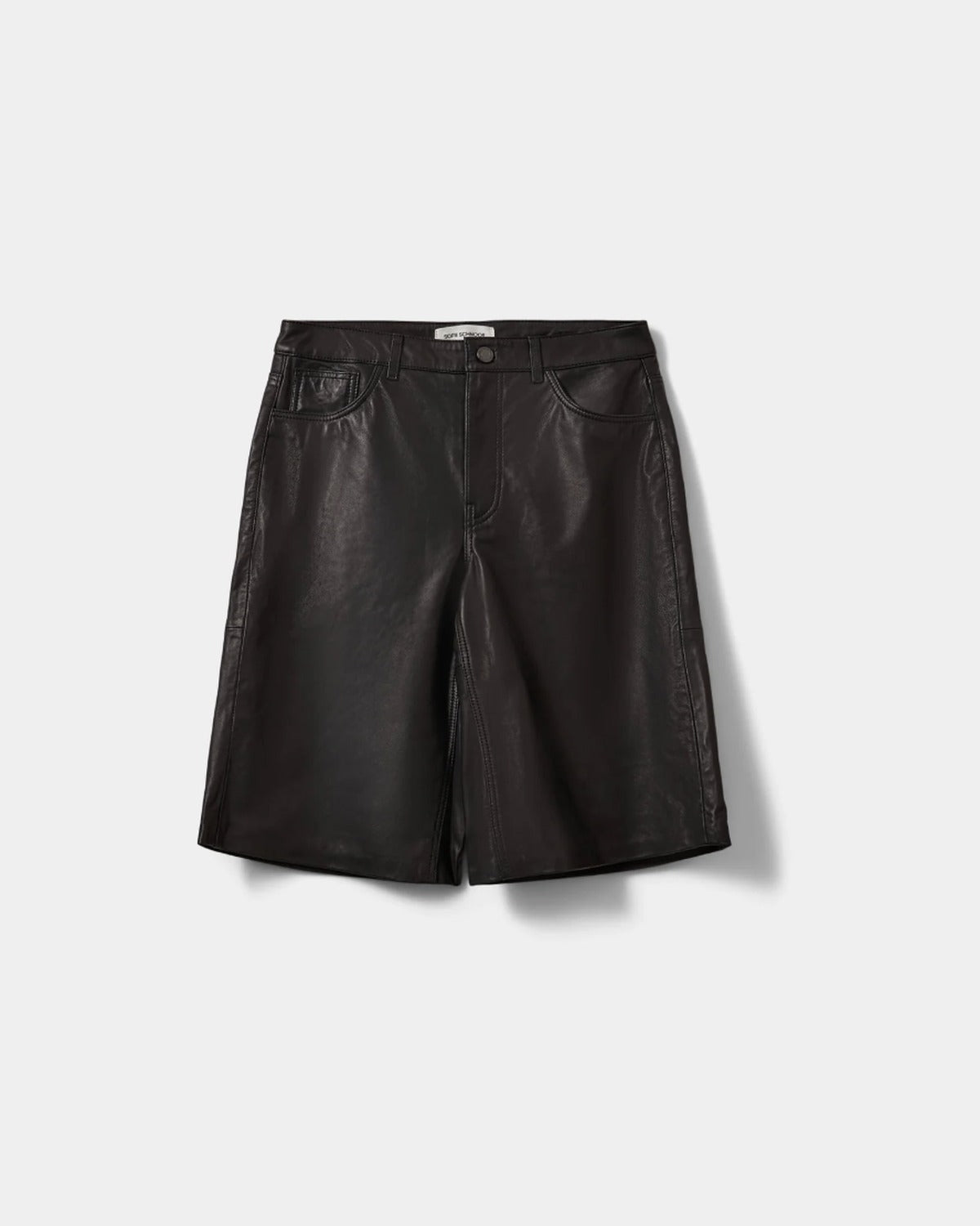 Sofie Schnoor WOMEN VOKESW LEATHER SHORTS Shorts 1000 Black