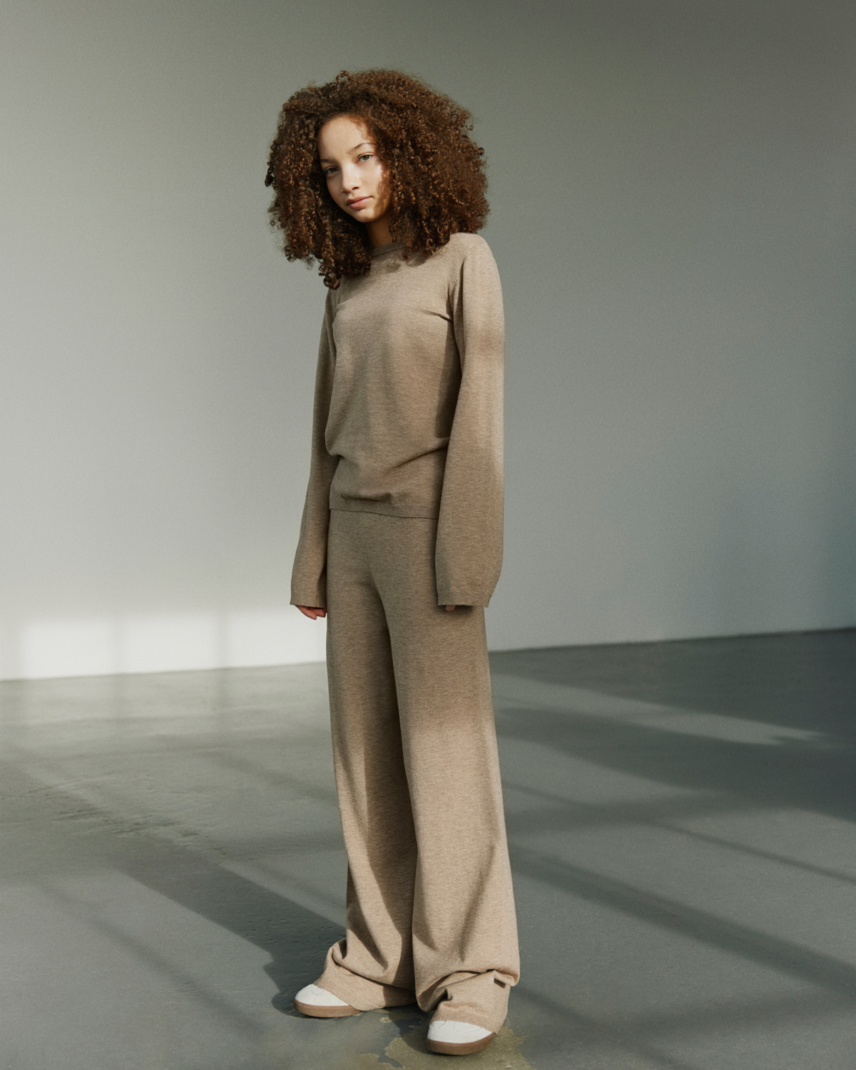 Sofie Schnoor YOUNG VULASY TROUSERS Trousers 7145 Deer Melange