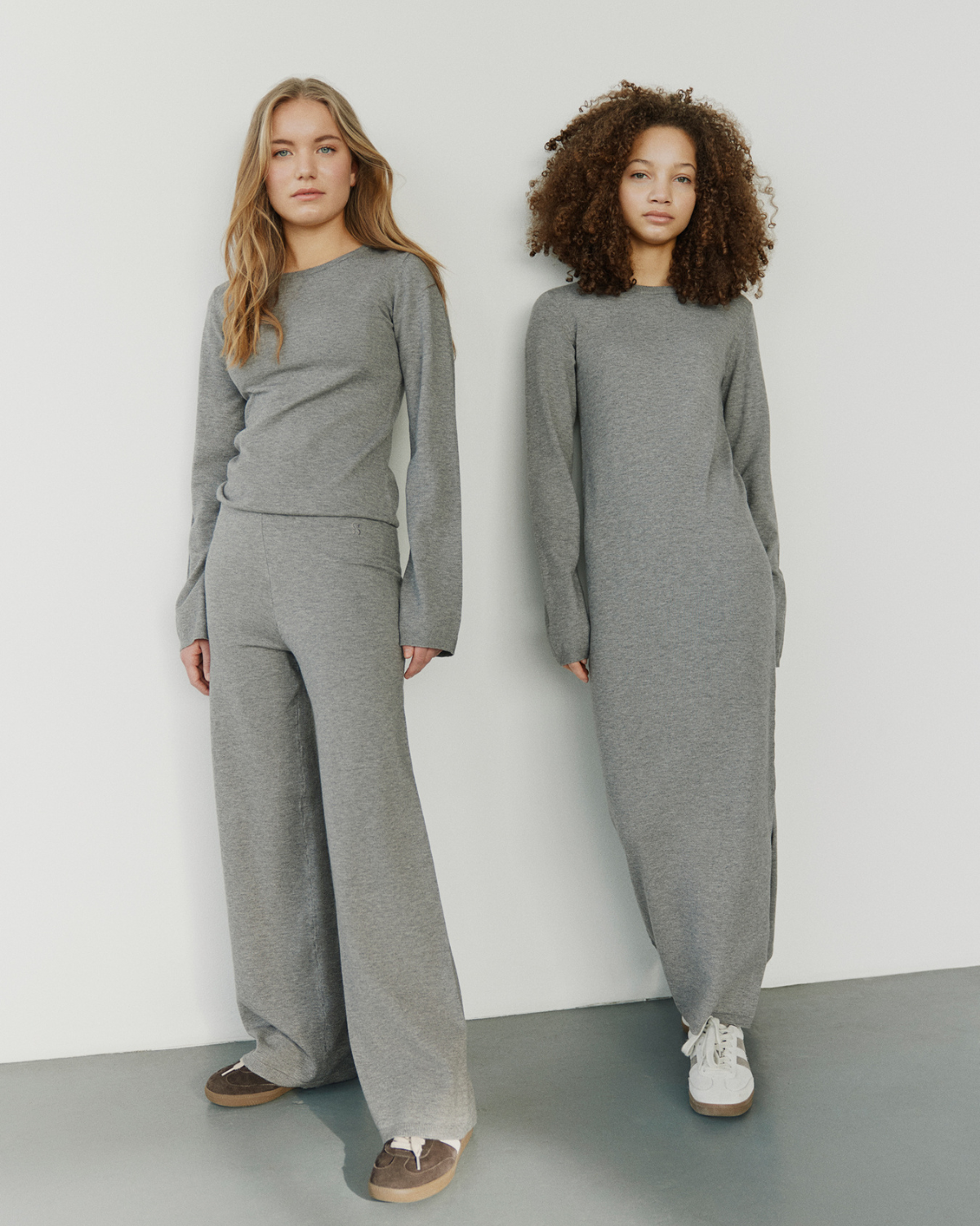 Sofie Schnoor YOUNG VULASY TROUSERS Trousers 8000 Grey Melange