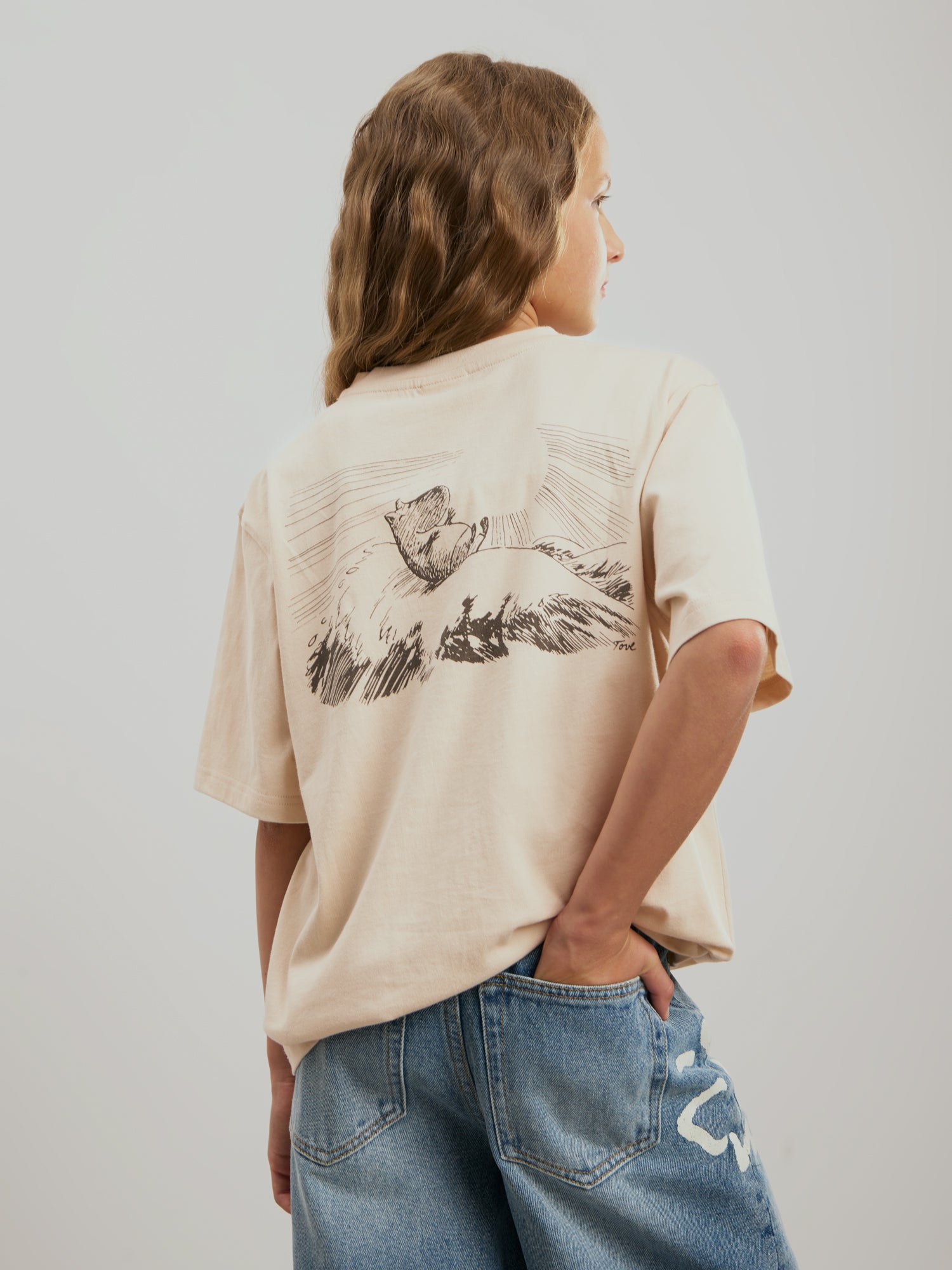Sofie Schnoor YOUNG VeraSY T-shirt T-shirt 7146 Fog