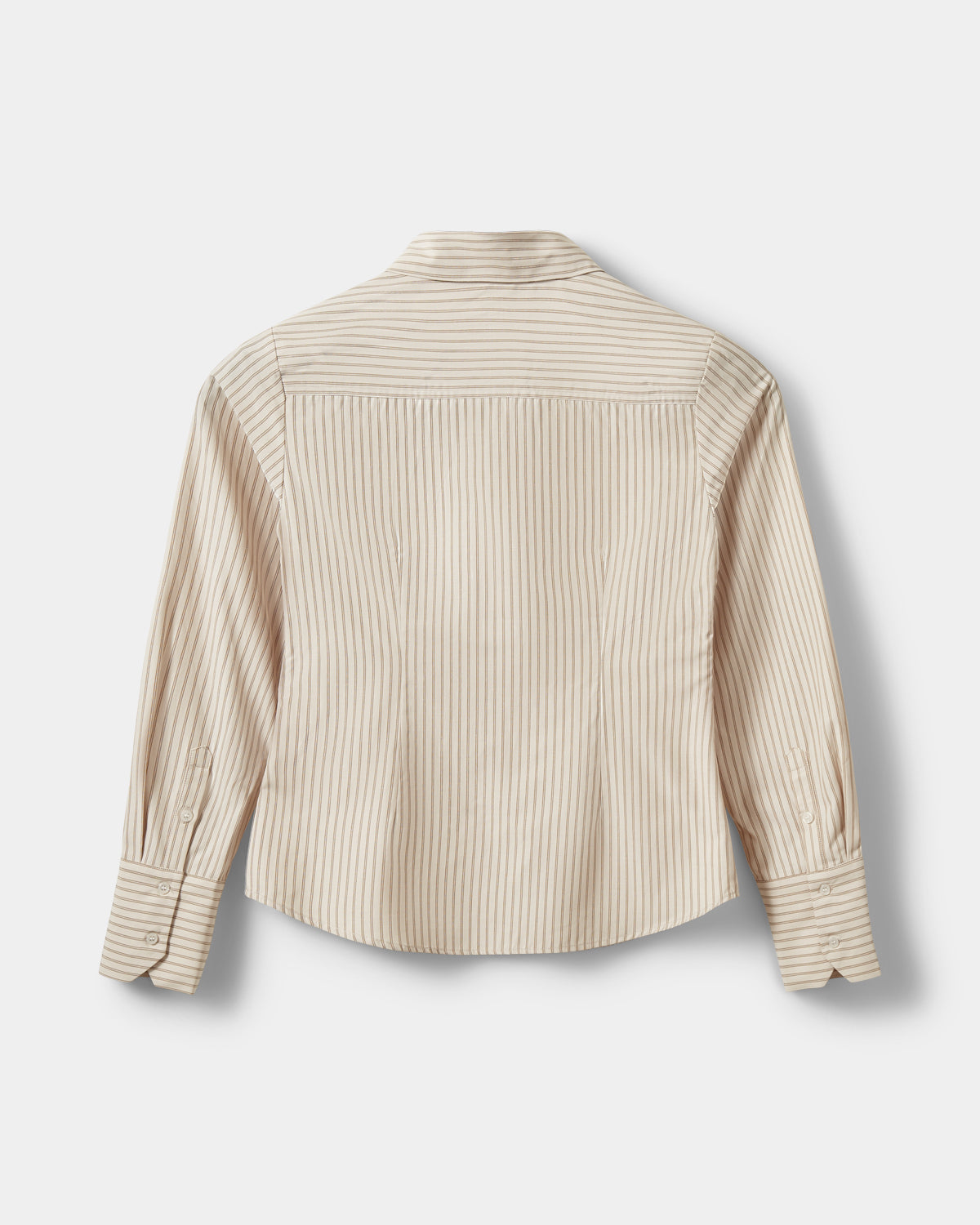 Sofie Schnoor WOMEN WILDASW SLIM FIT SHIRT Shirt 7118 Light Brown Striped