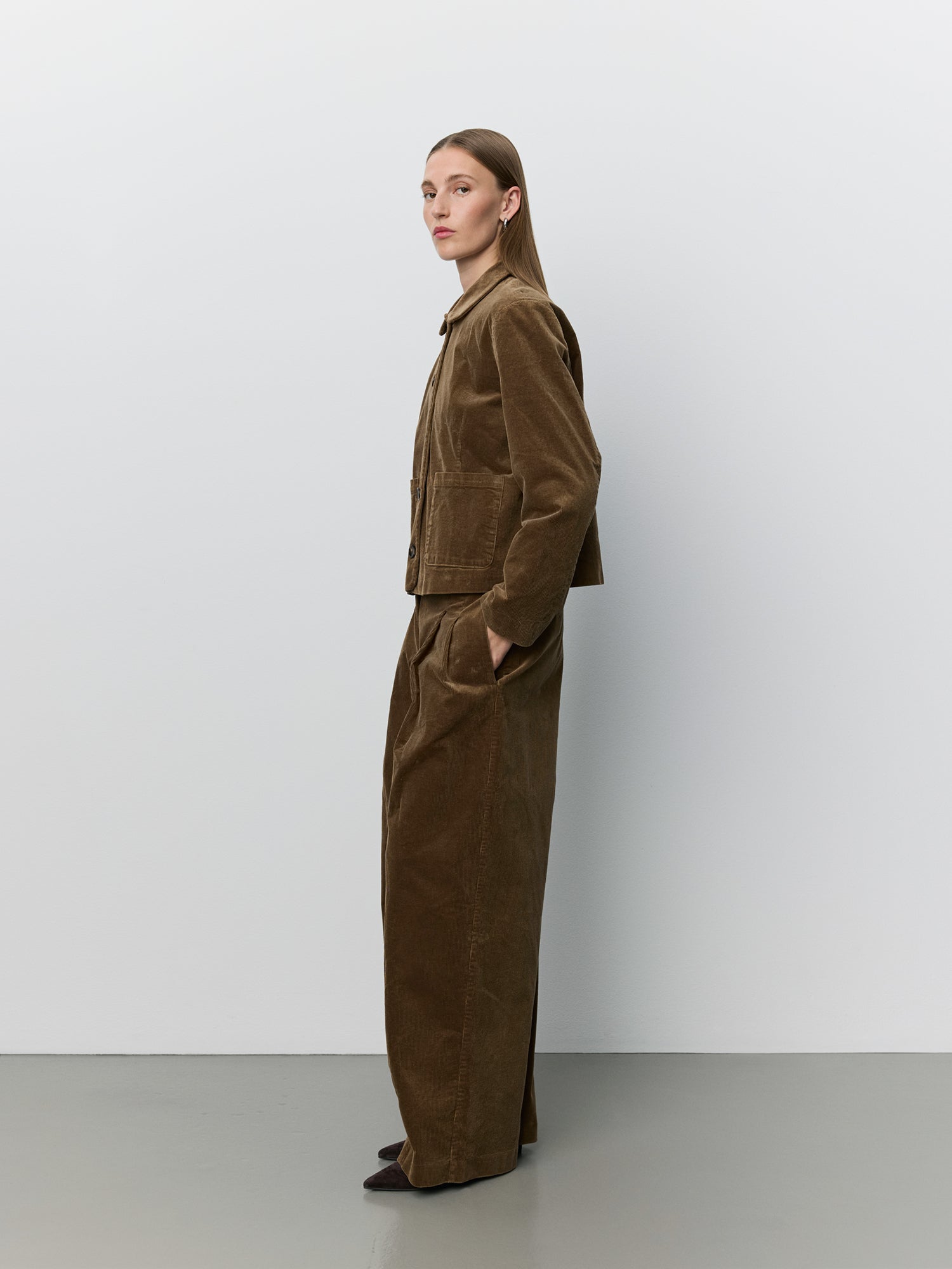 Sofie Schnoor WOMEN ZURISW CORDUROY JACKET Jacket 7052 Brown