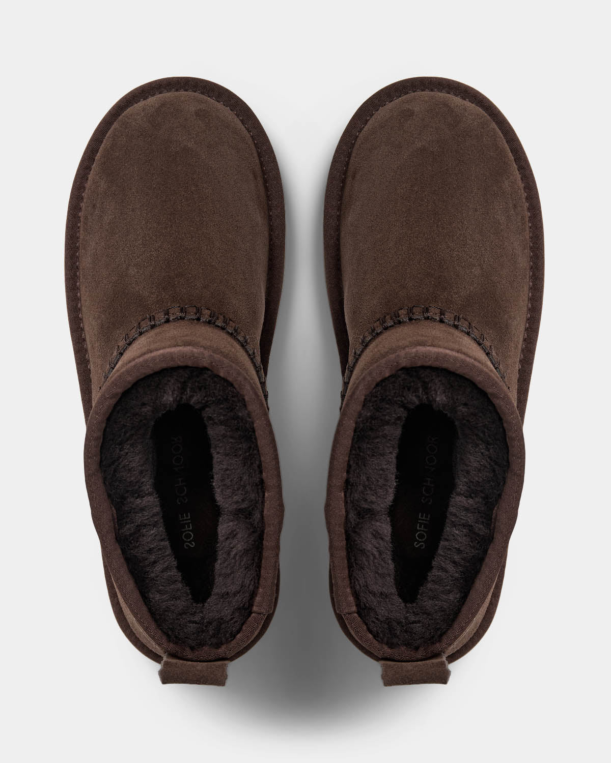 Sofie Schnoor WOMEN ABBIESW TEDDY BOOT Teddy boot 7017 Dark brown