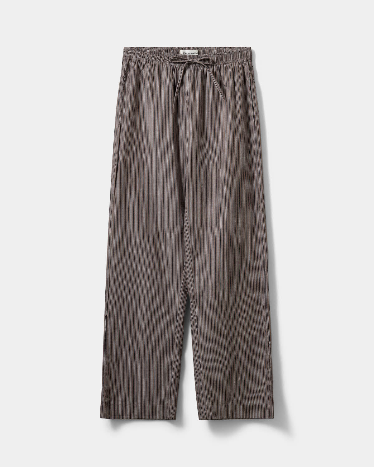 Sofie Schnoor WOMEN ABIGAILESW TROUSERS Trousers 7166 Dark Brown Striped