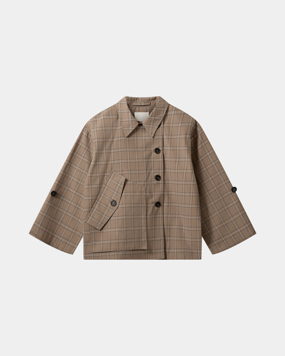 Sofie Schnoor WOMEN AGATHASW CHECKERED JACKET Jacket 9145 Light Brown Check